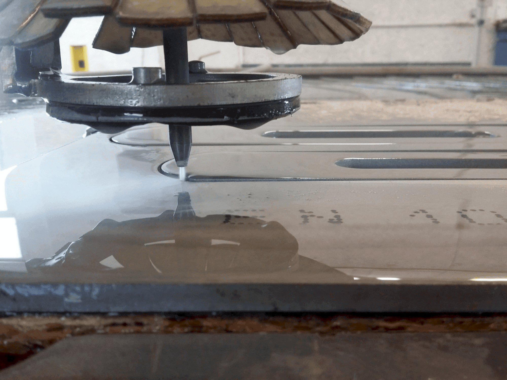 Obszar pracy maszyny Intermac primus 322 (2014)