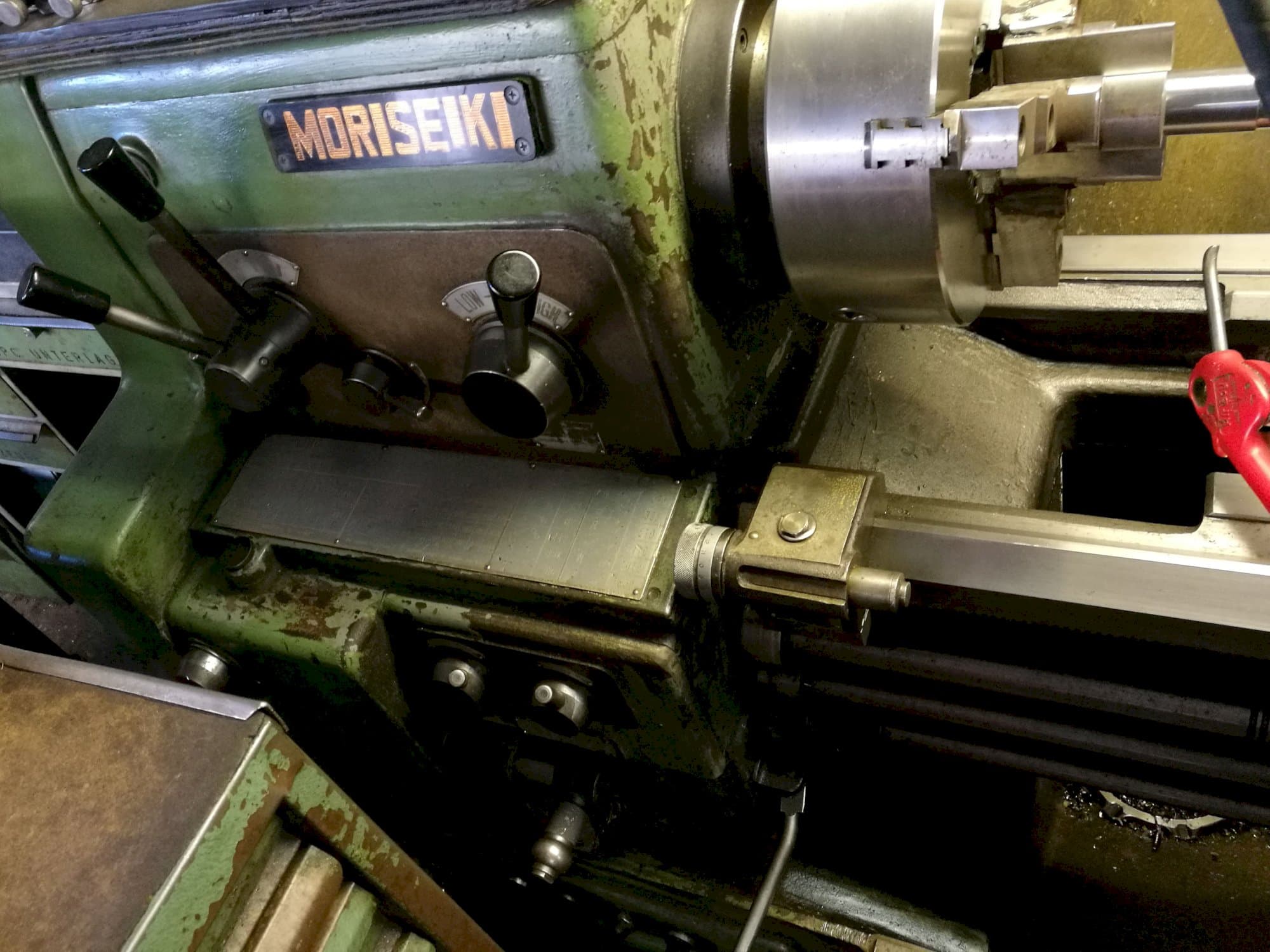 Szczegół maszyny MORI SEIKI MS 1250