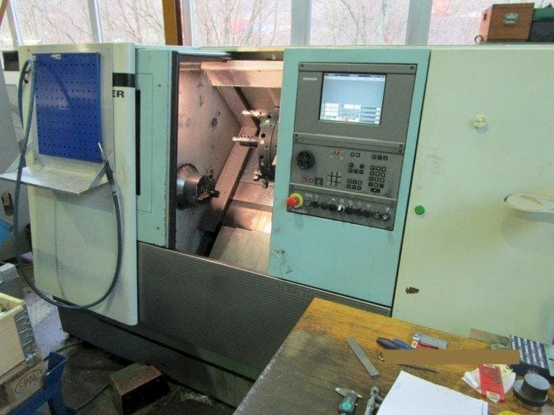 Widok z przodu maszyny Gildemeister CTX 310 V3