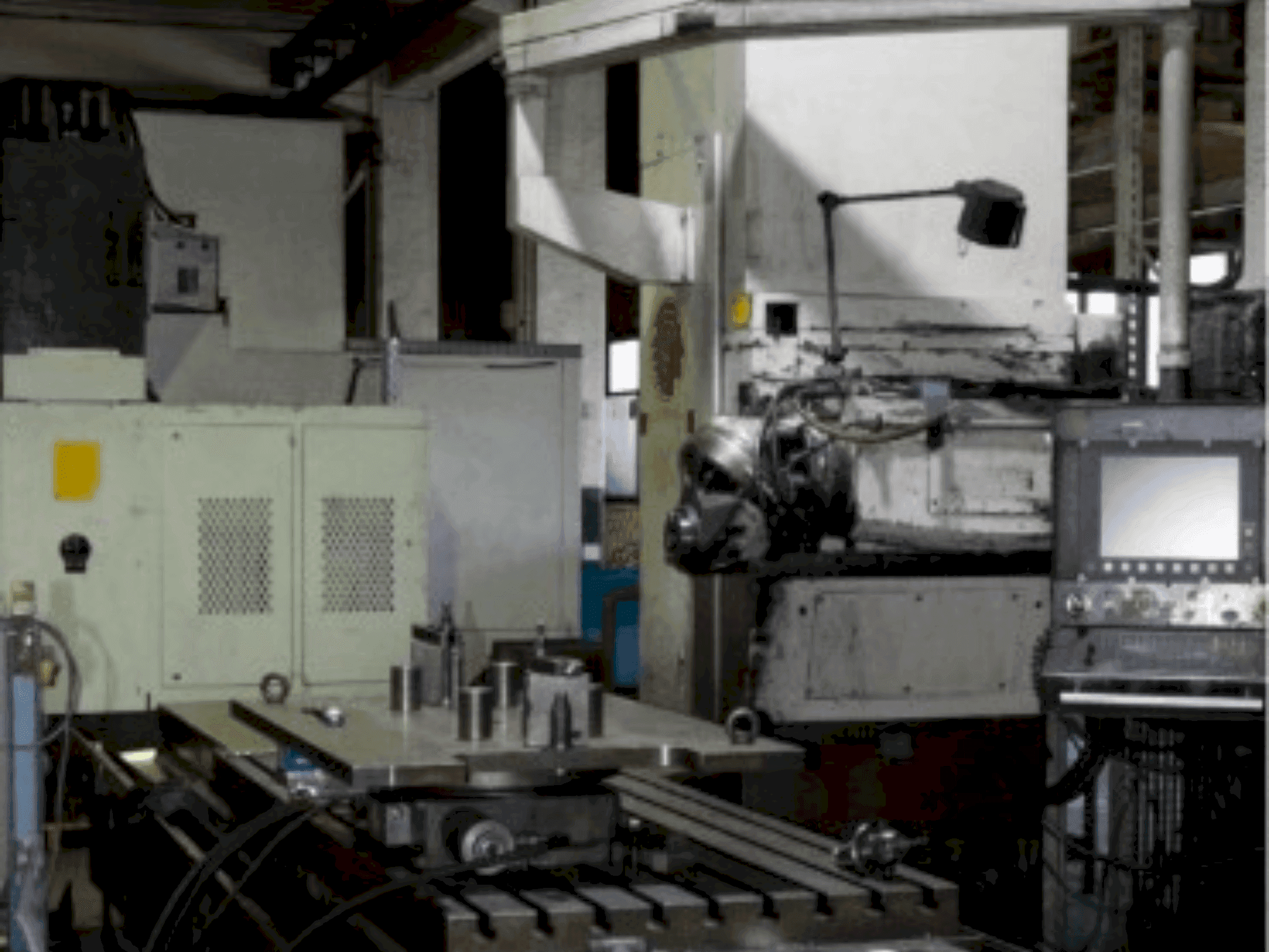 Widok z przodu maszyny Huron X 61 38 (1991)