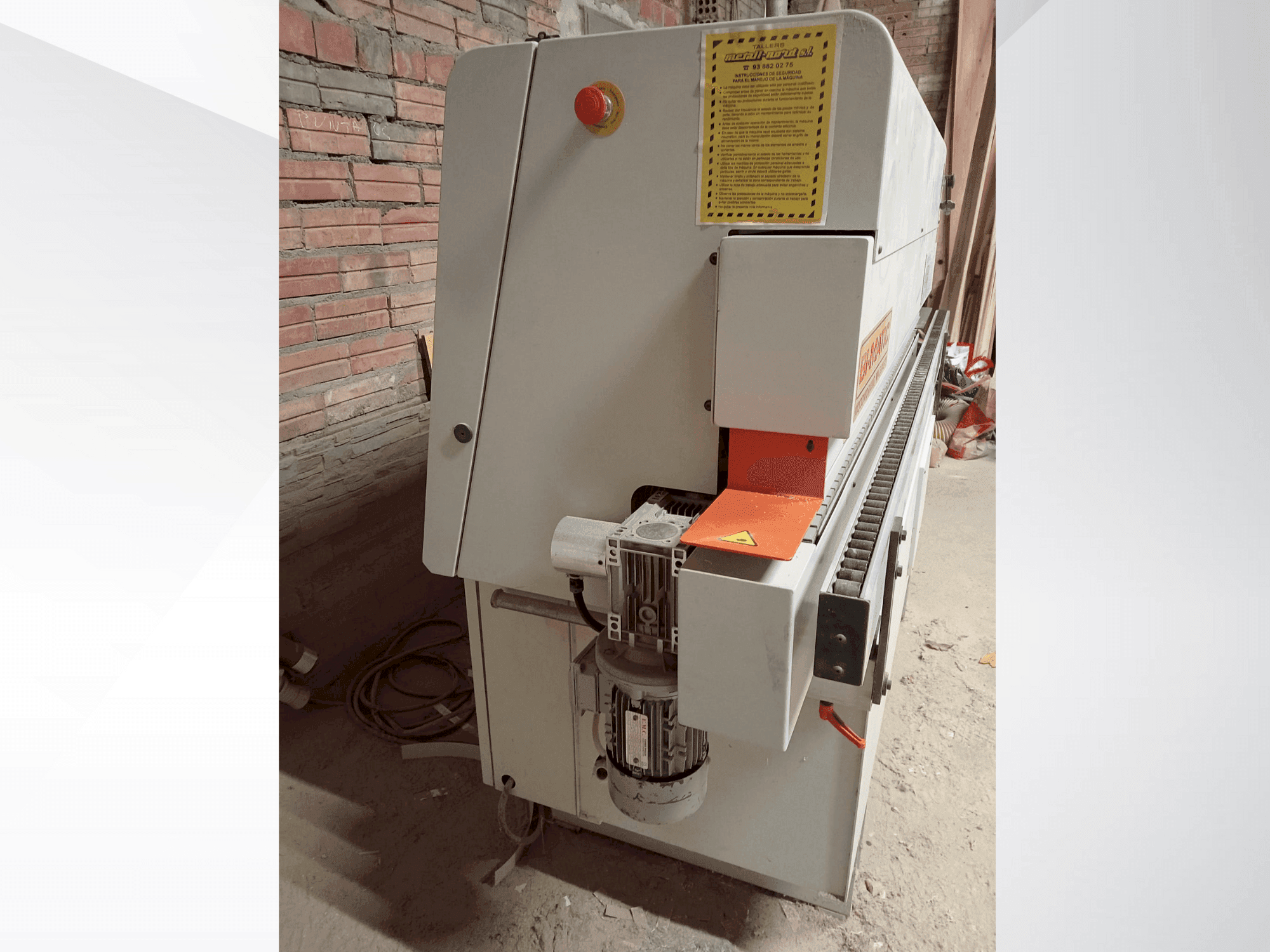 Widok z przodu maszyny Bi Matic CH 2.2