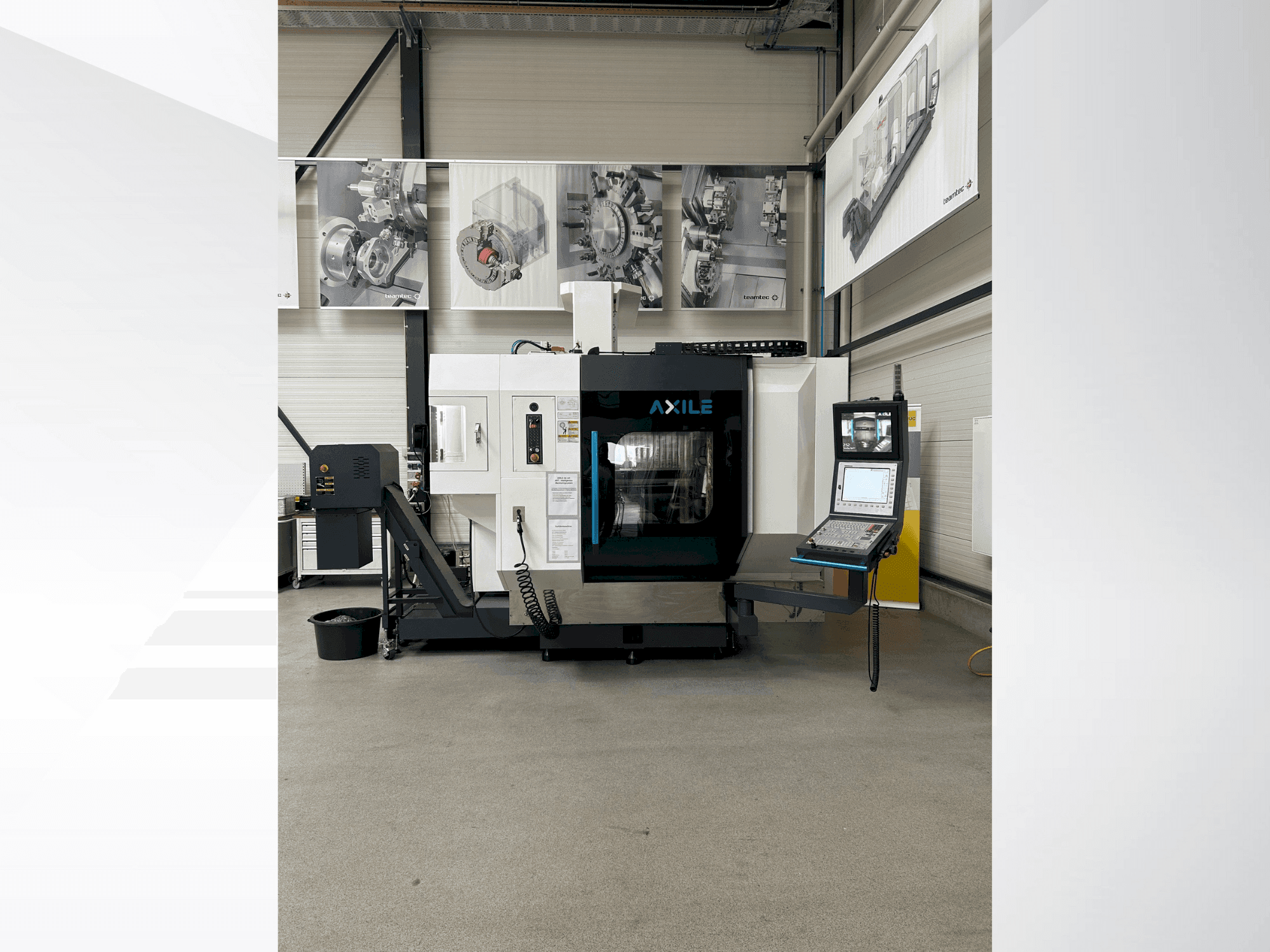 Widok z przodu maszyny AXILE G6i