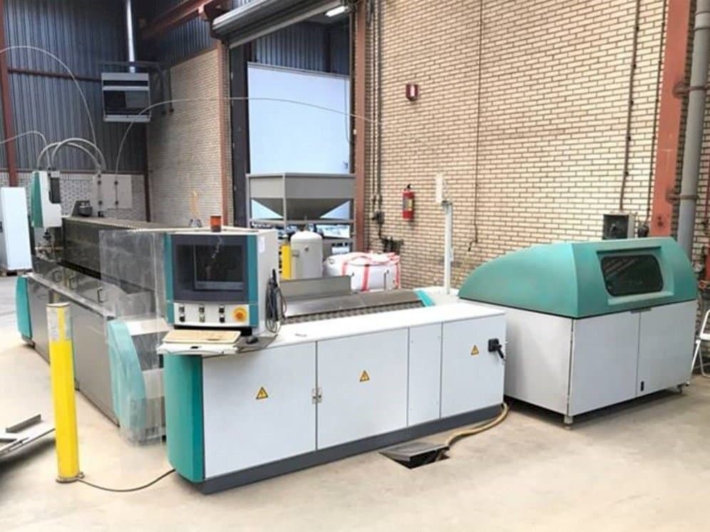 Widok z przodu maszyny Flow WMC 3020