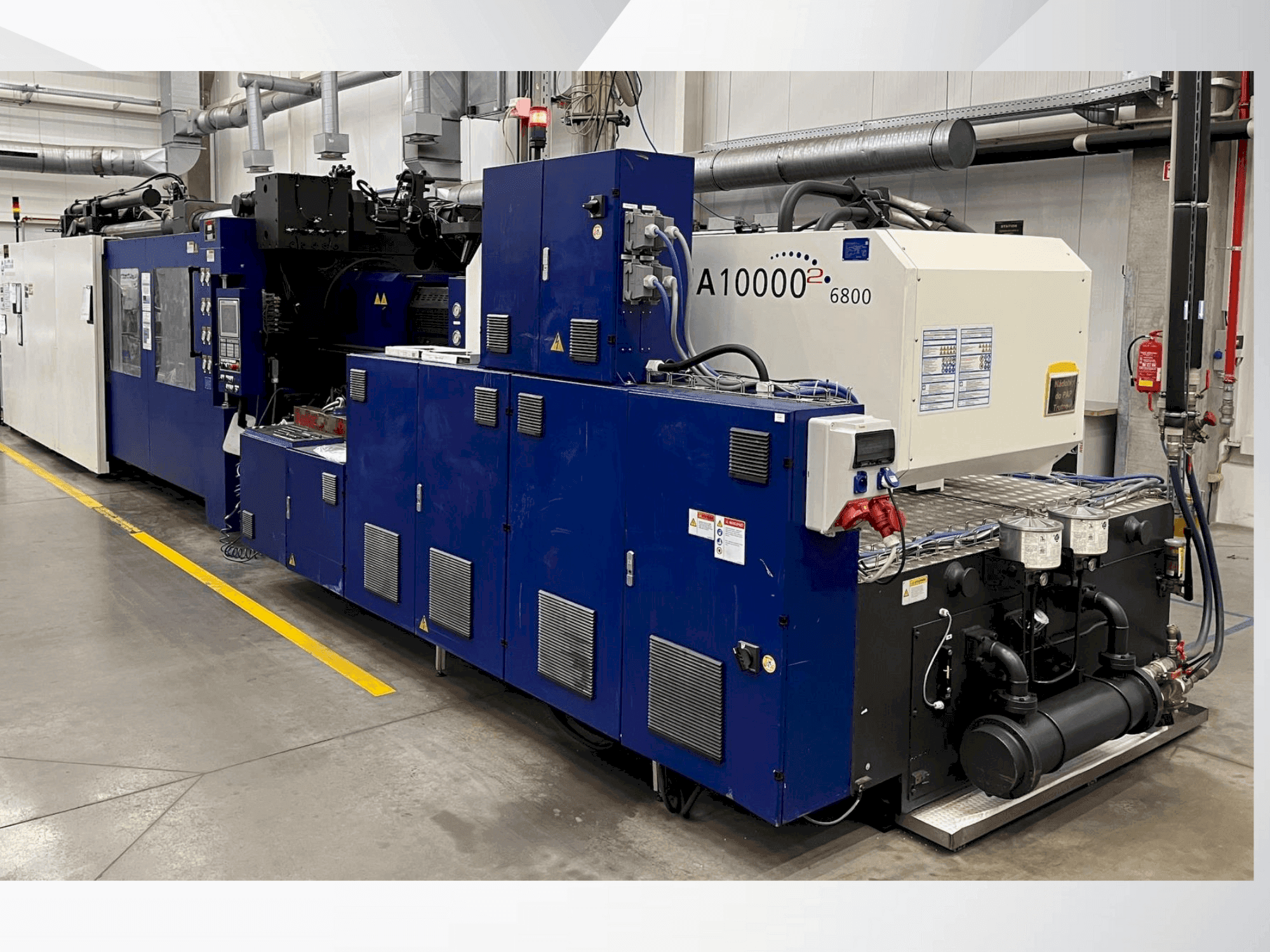 Widok z przodu maszyny HAITIAN MARS MA10000 II