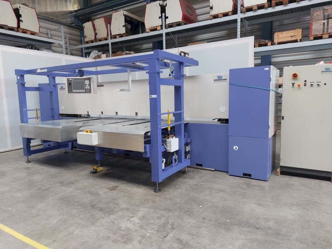 Widok z przodu maszyny FISCHER & RüCKLE Veneer scissors