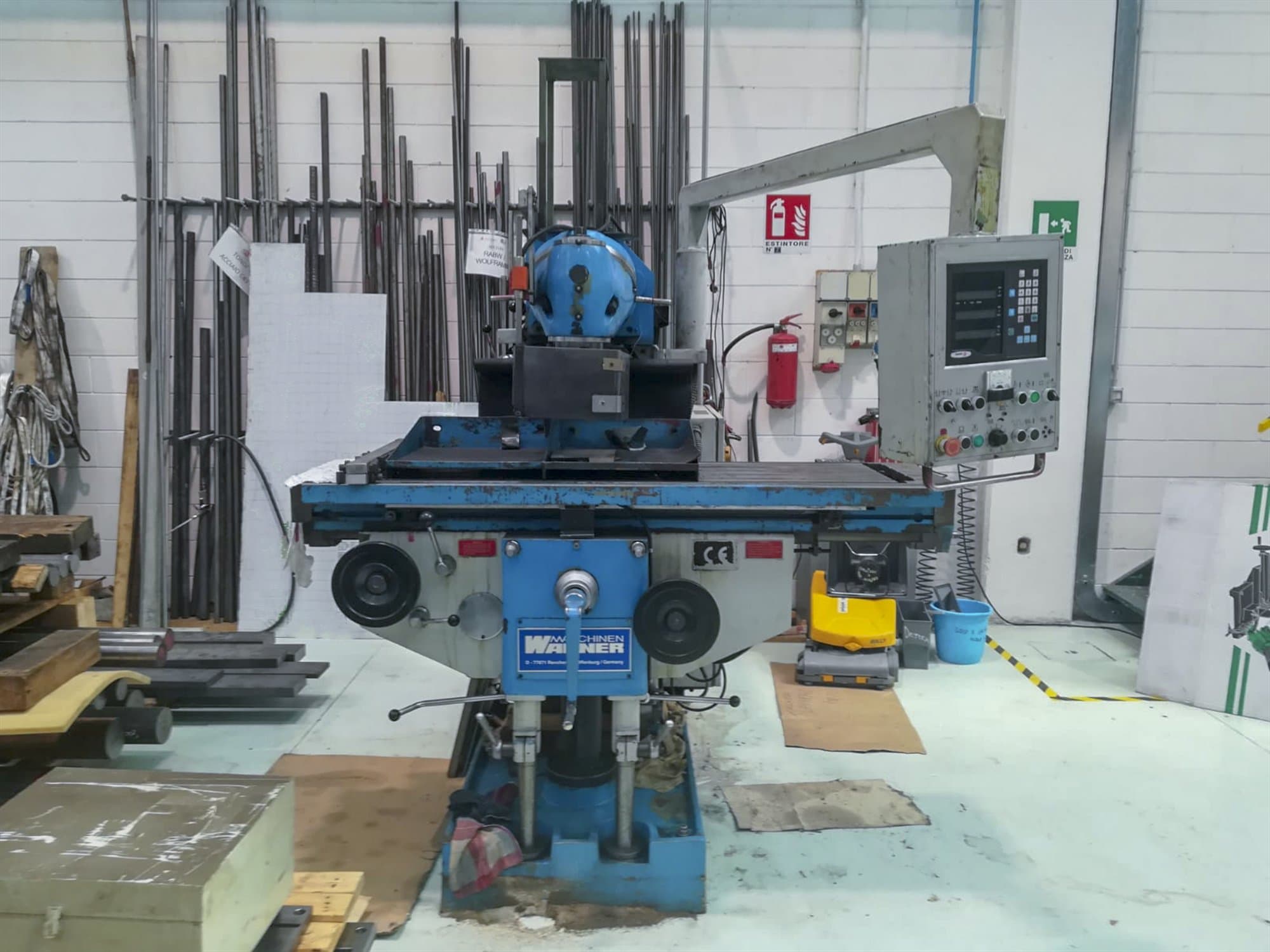 Widok z przodu maszyny WAGNER FCQ 1635