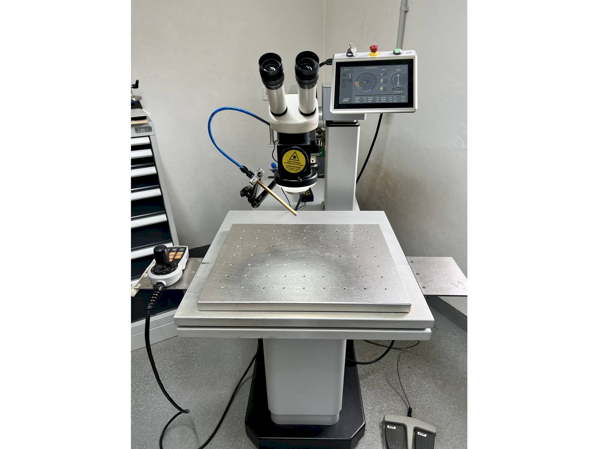 Widok z przodu maszyny ORLaser LRS EVO 160W