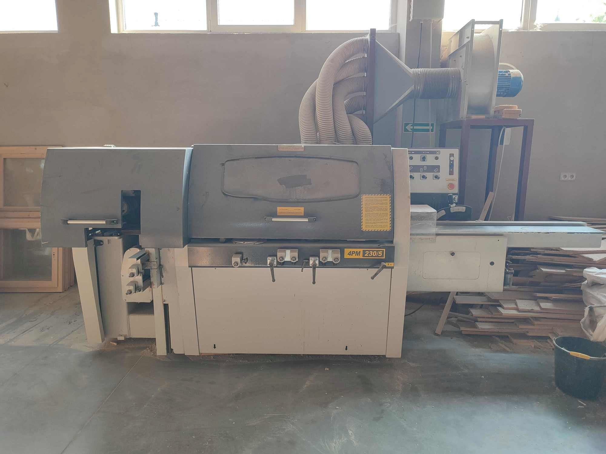 Widok z przodu maszyny HASKOVO 4PM-230/5