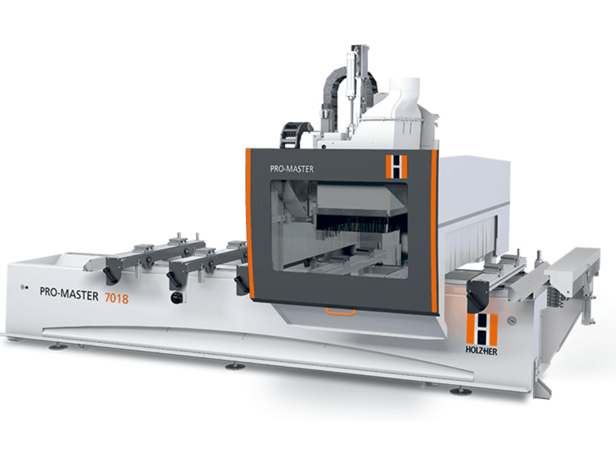 Widok z przodu maszyny HOLZHER PRO MASTER 7018
