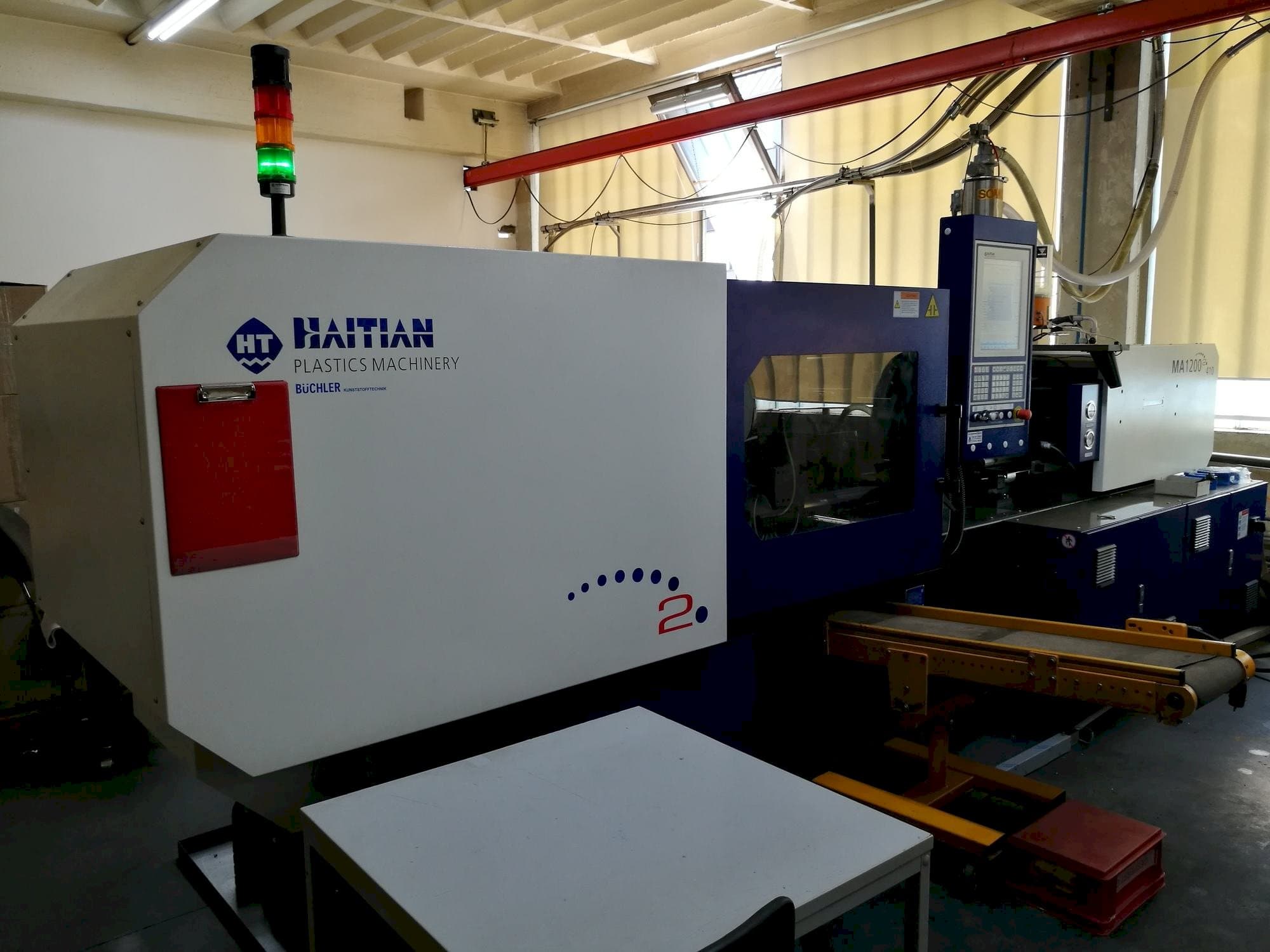 Widok z przodu maszyny HAITIAN Mars 2 - 1200