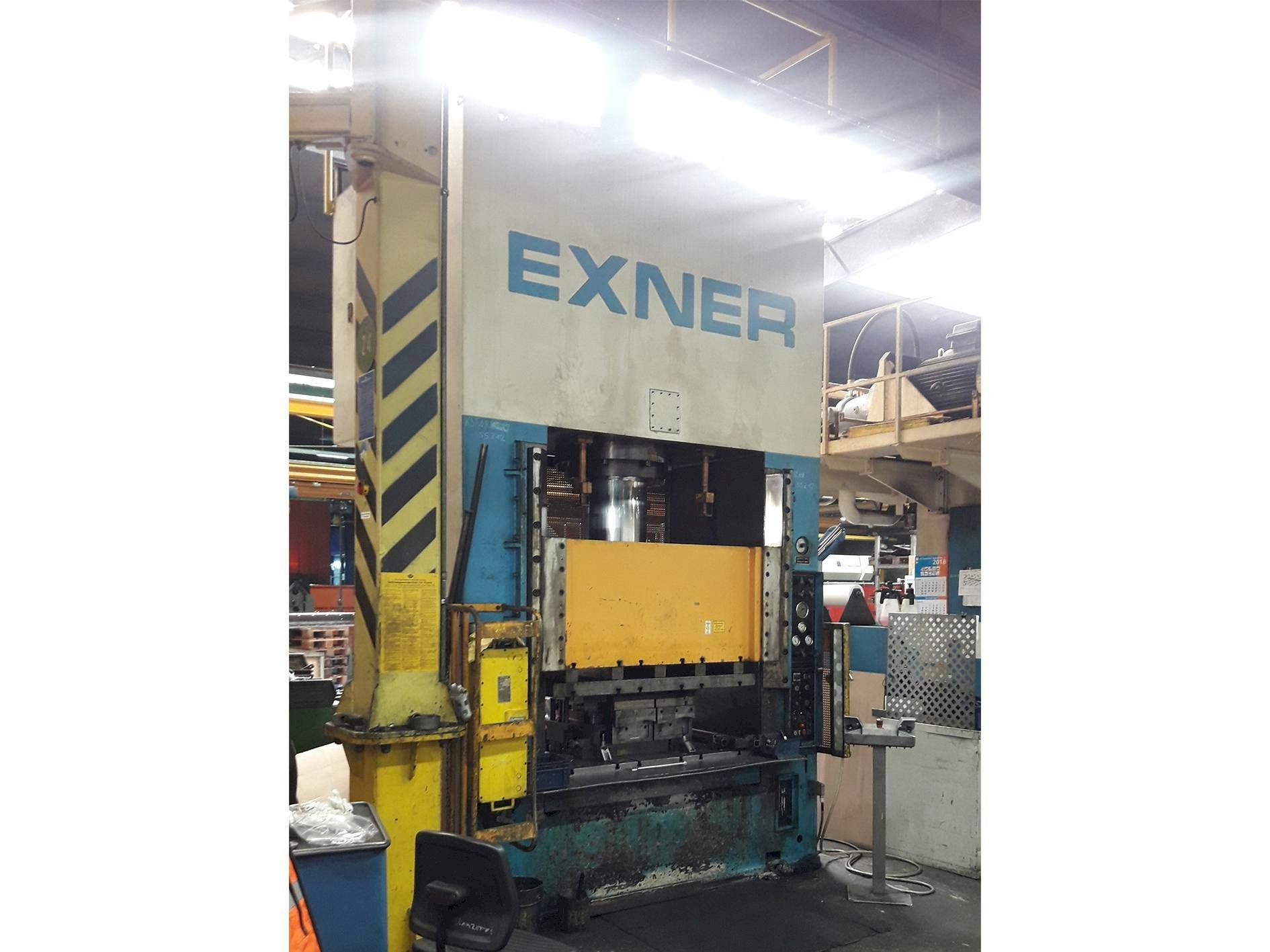 Widok z przodu maszyny EXNER EX SB ZR 300/100