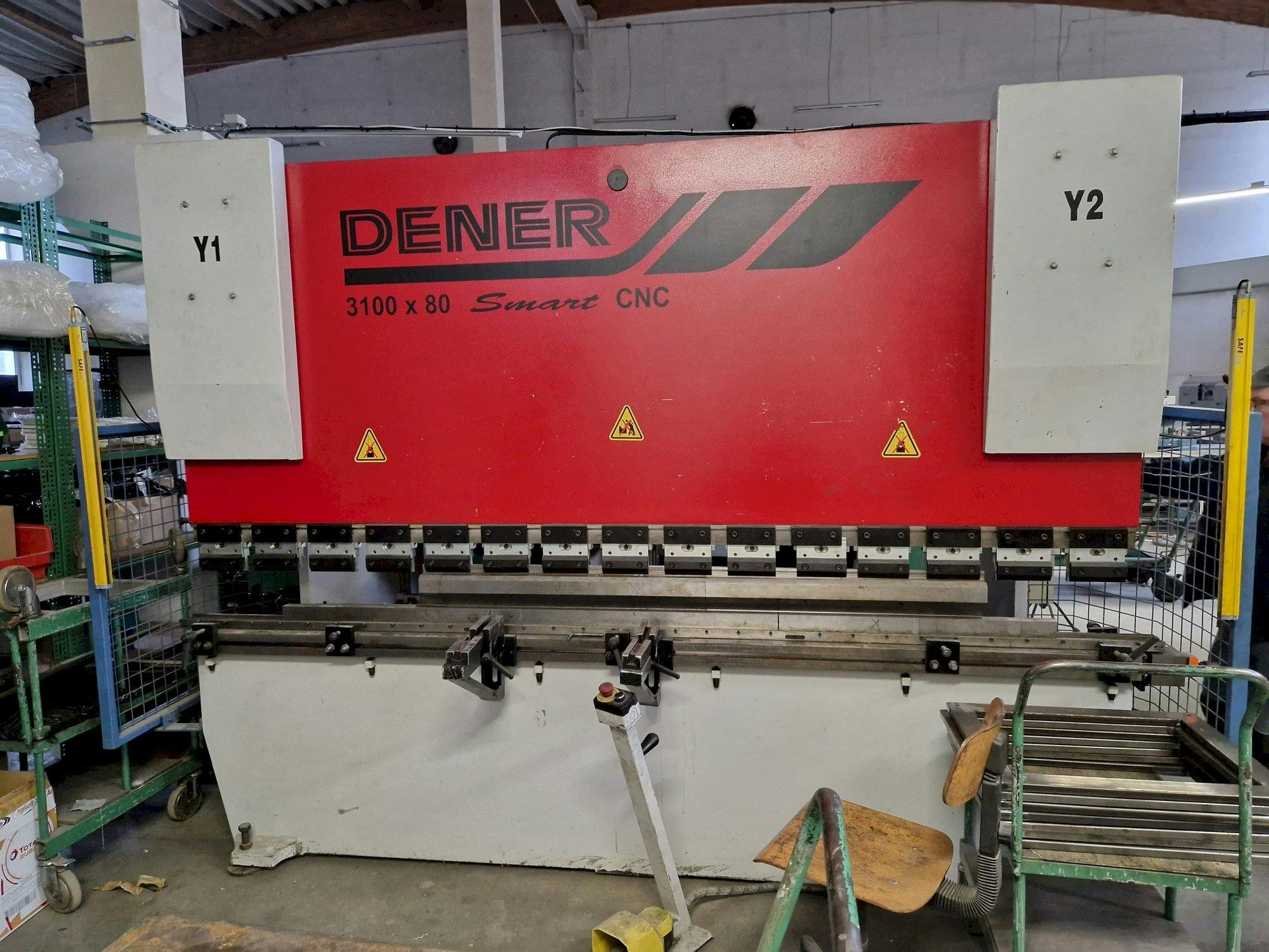 Widok z przodu maszyny DENER DMP-80/30 - SMART