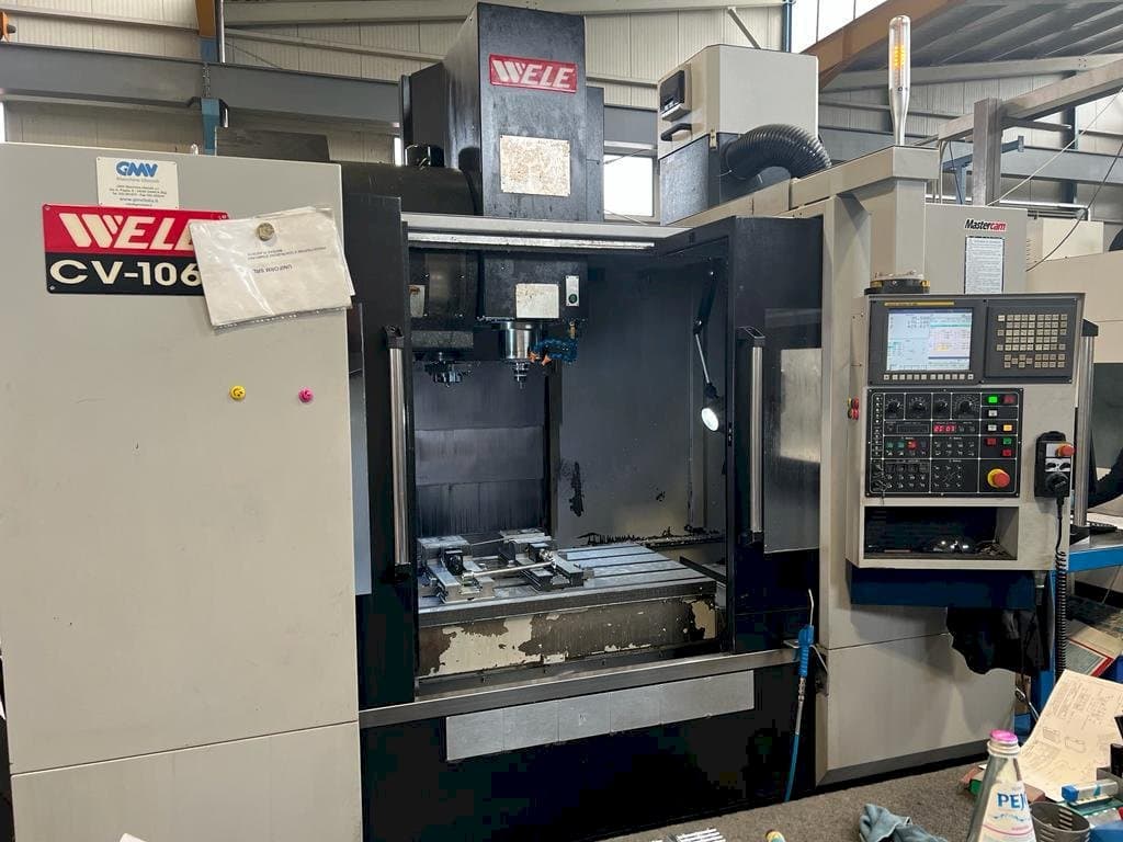 Widok z przodu maszyny Wele									 CV 1060