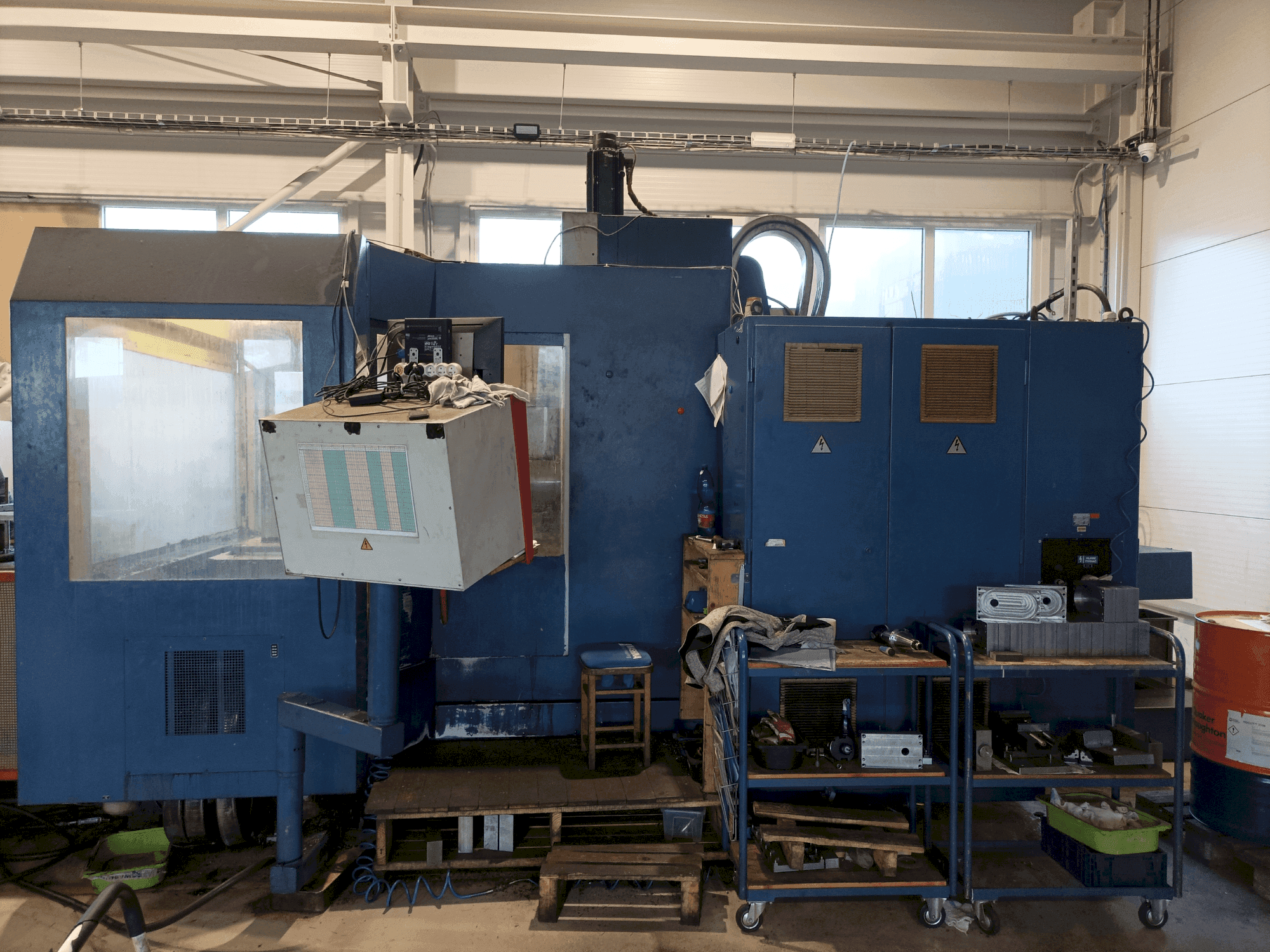 Widok z przodu maszyny ZPS MCFH 63