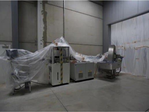 Widok z przodu maszyny SACMI EL 1500