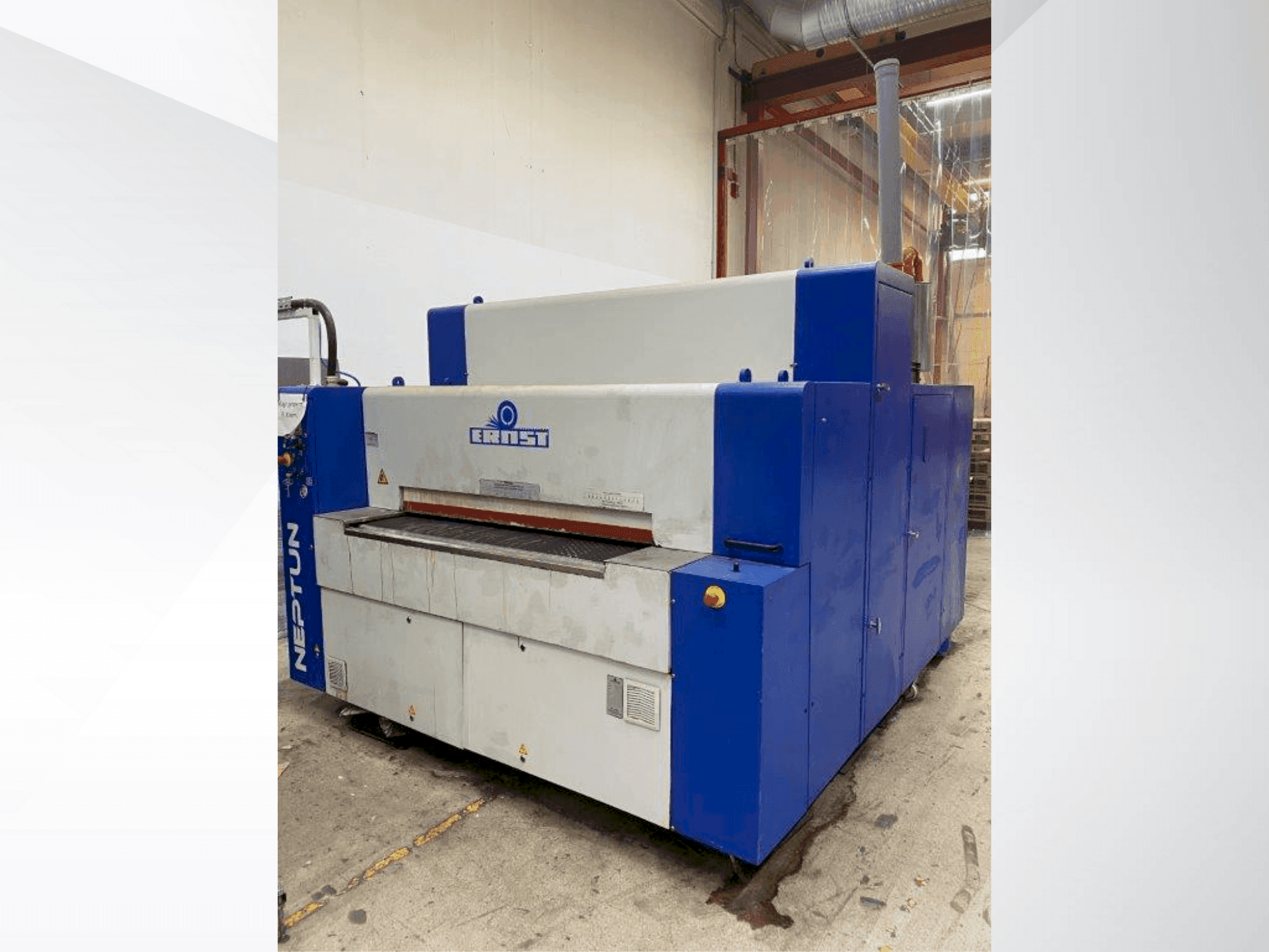 Widok z przodu maszyny ERNST Neptun EKB