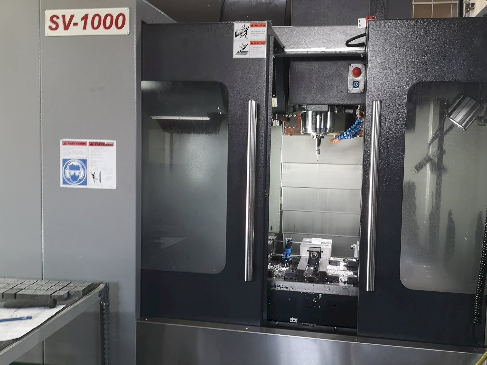 Widok z przodu maszyny NCT KAFO SV-1000