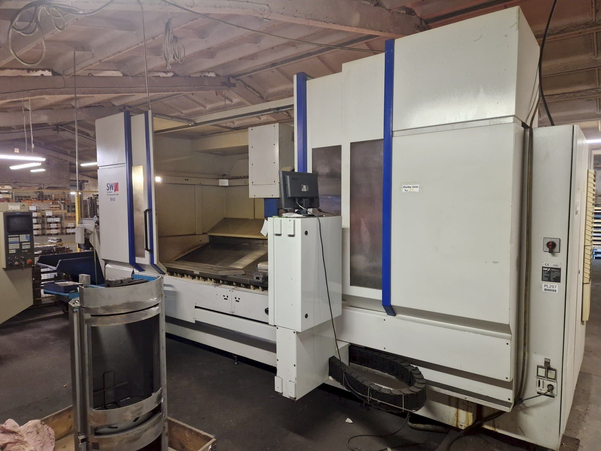 Widok z przodu maszyny SW BA 25