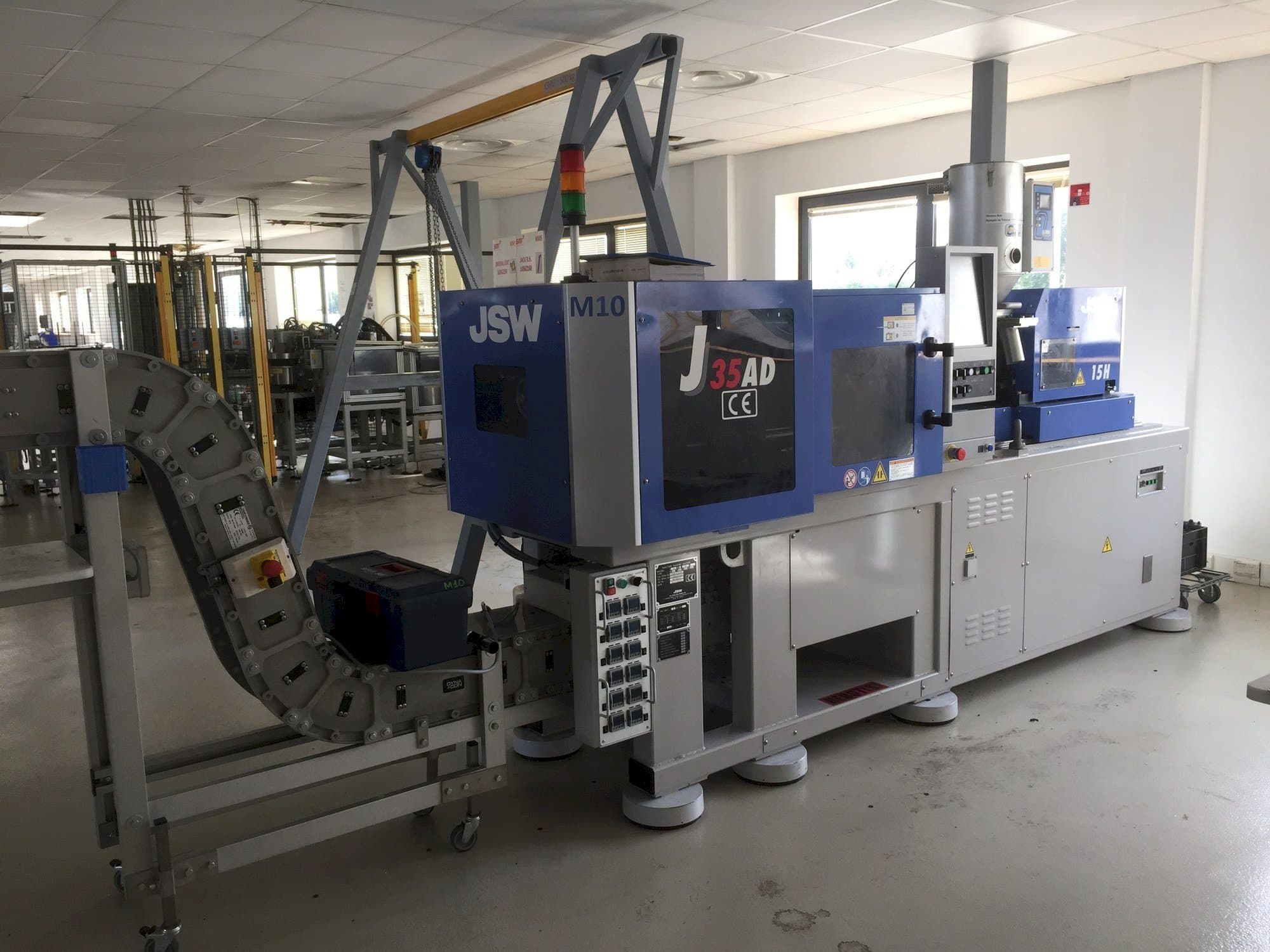 Widok z przodu maszyny JSW J 35 AD 15 H