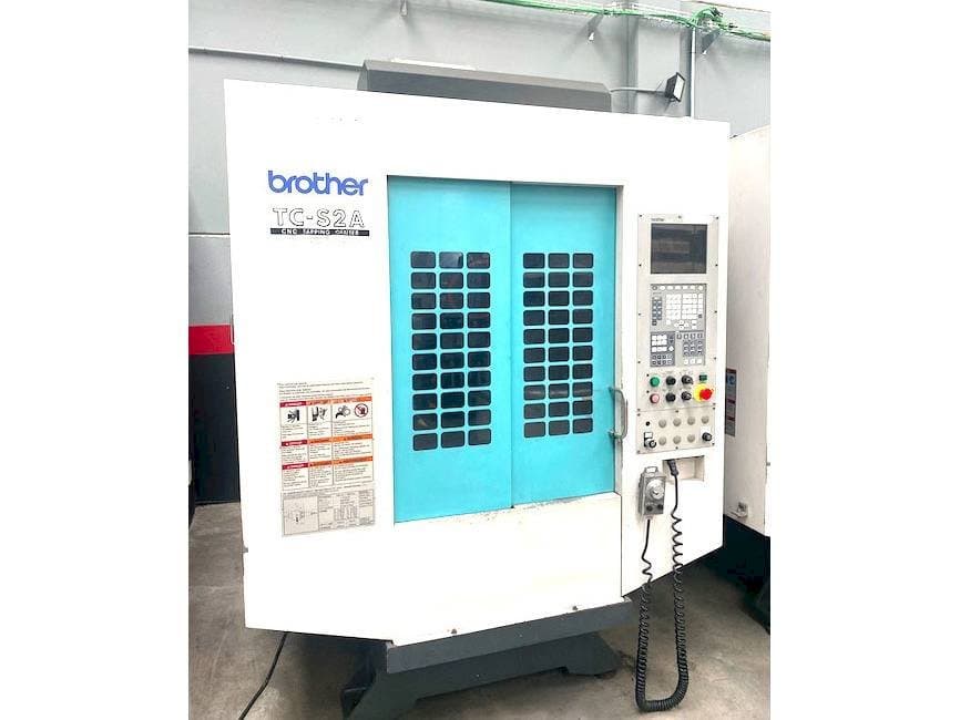 Widok z przodu maszyny Brother TC-S2A