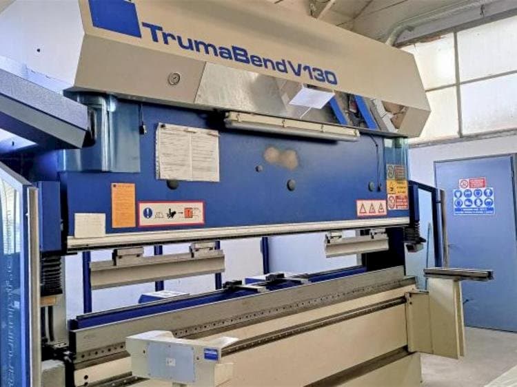 Widok z przodu maszyny Trumpf Trumabend V130