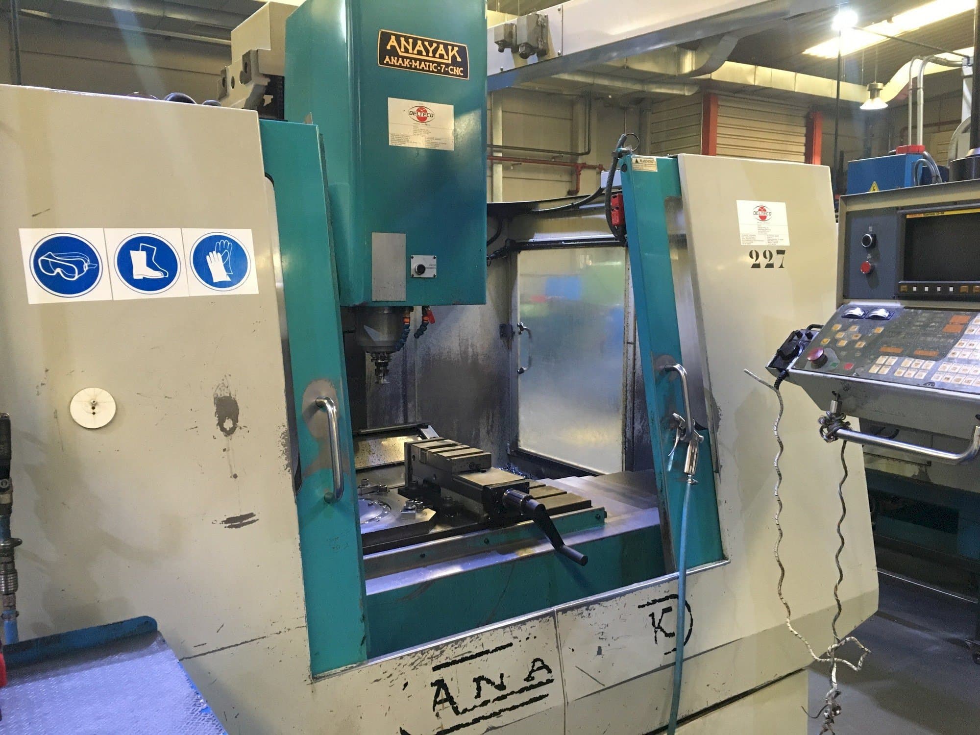 Widok z przodu maszyny ANAYAK ANAKMATIC-7