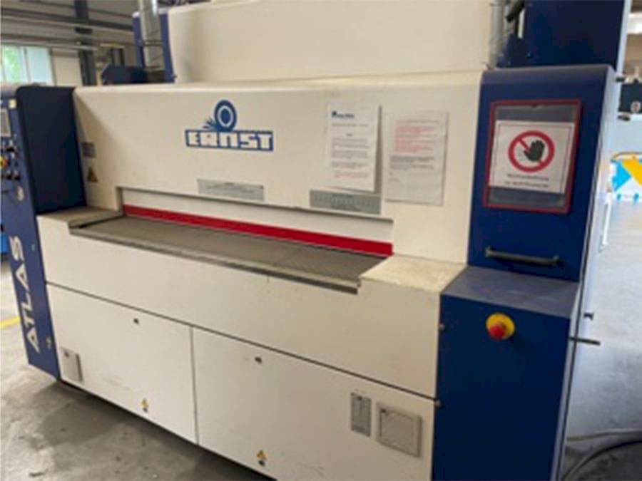 Widok z przodu maszyny ERNST ATLAS ES