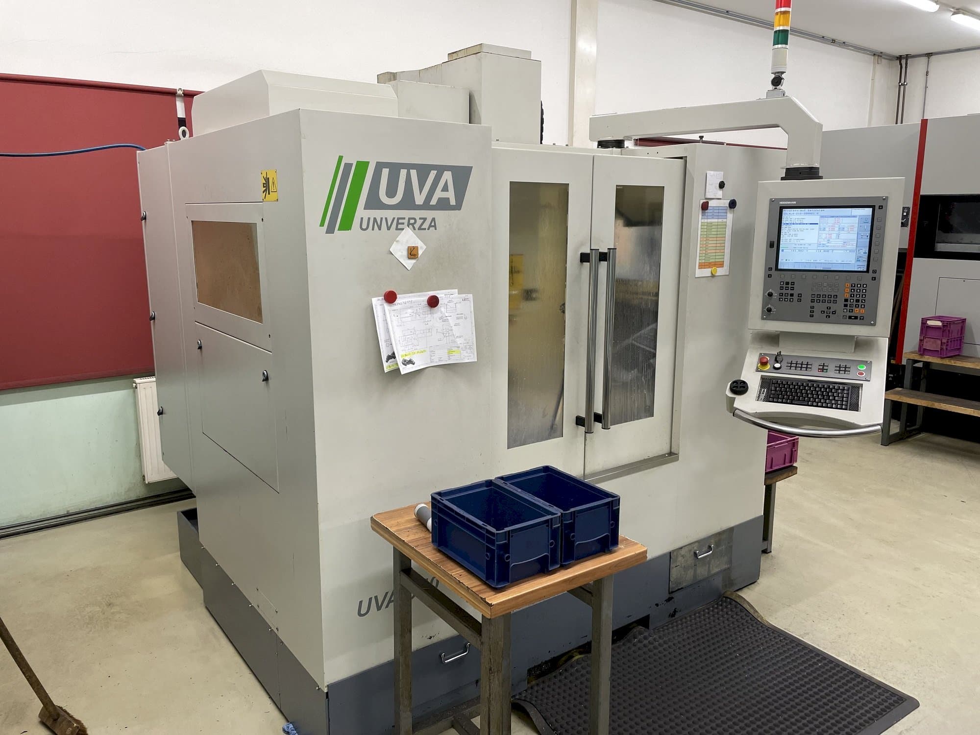 Widok z przodu maszyny HOMMEL UNVERZAGT UVA 550 Plus