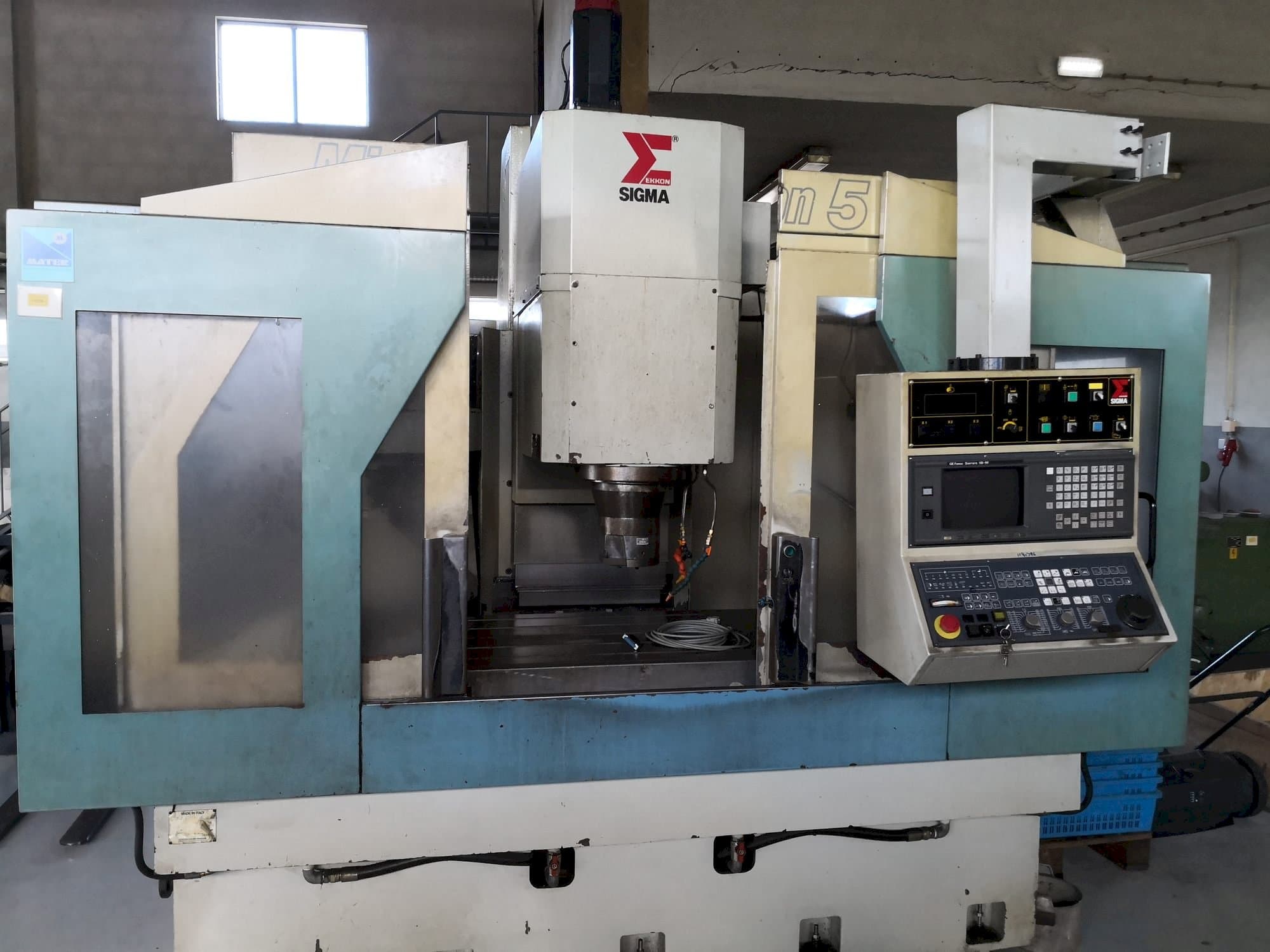 Widok z przodu maszyny Sigma Mission 5