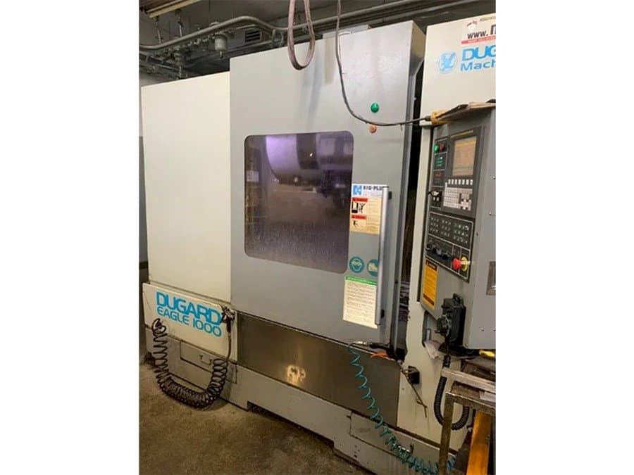 Widok z przodu maszyny Dugard									 Eagle 1000