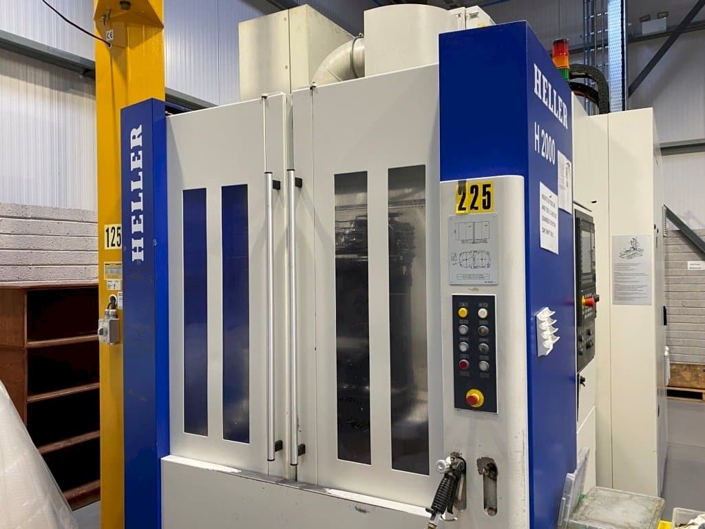Widok z przodu maszyny HELLER H 2000