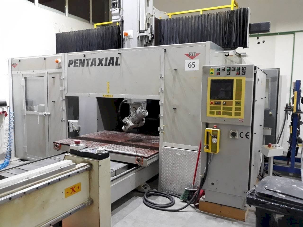 Widok z przodu maszyny Rye Pentaxial 1710TP