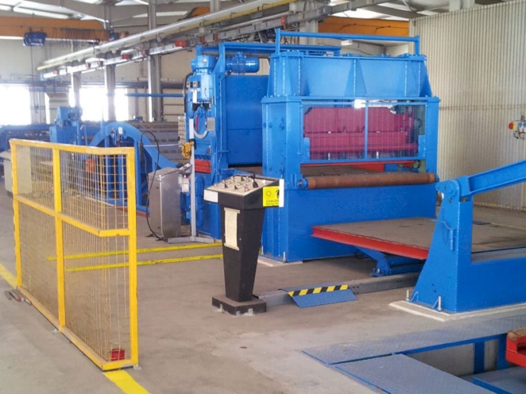 Widok z przodu maszyny Sacma									 SP4A