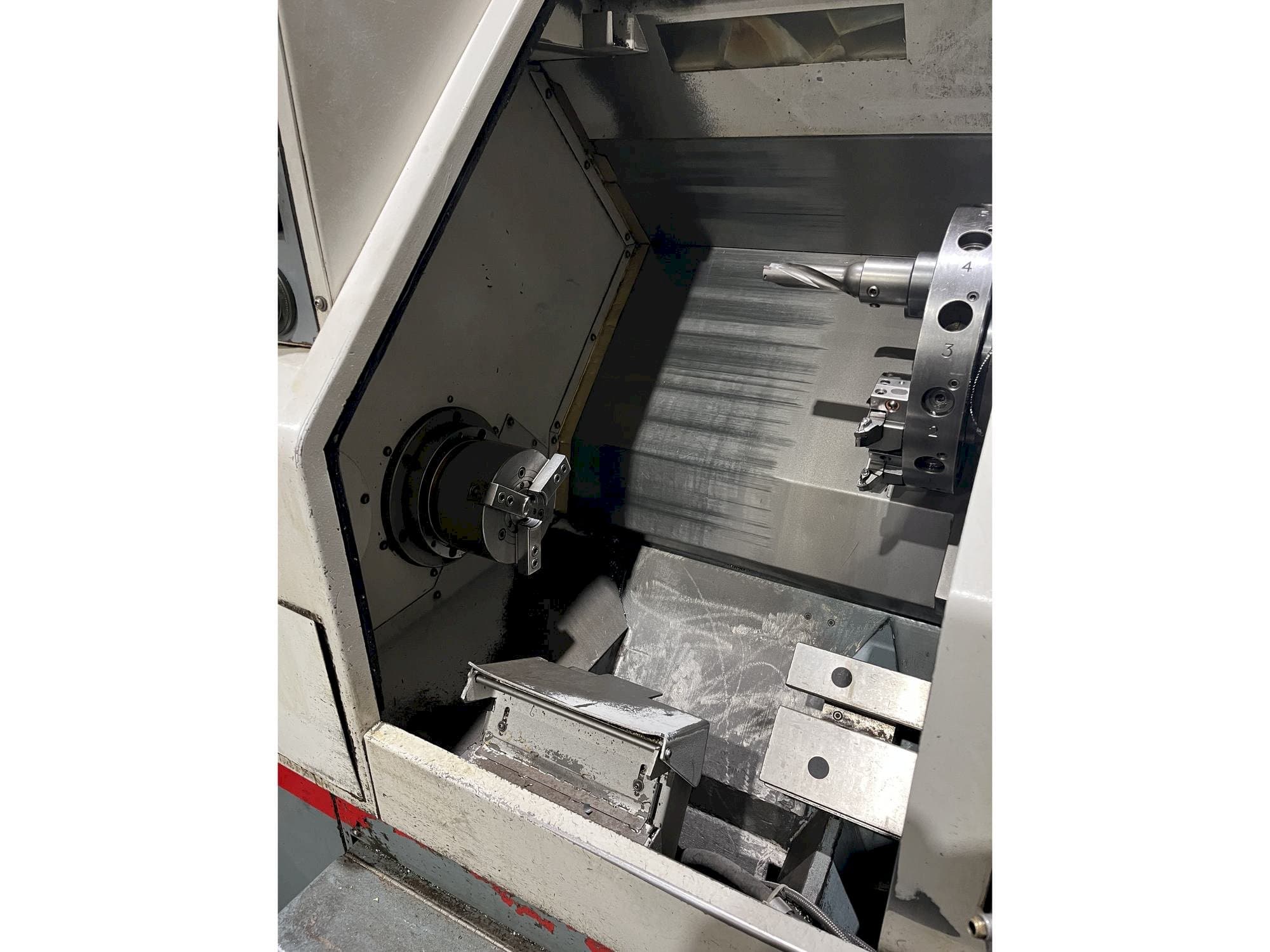 Obszar pracy maszyny Cincinnati Hawk TC150