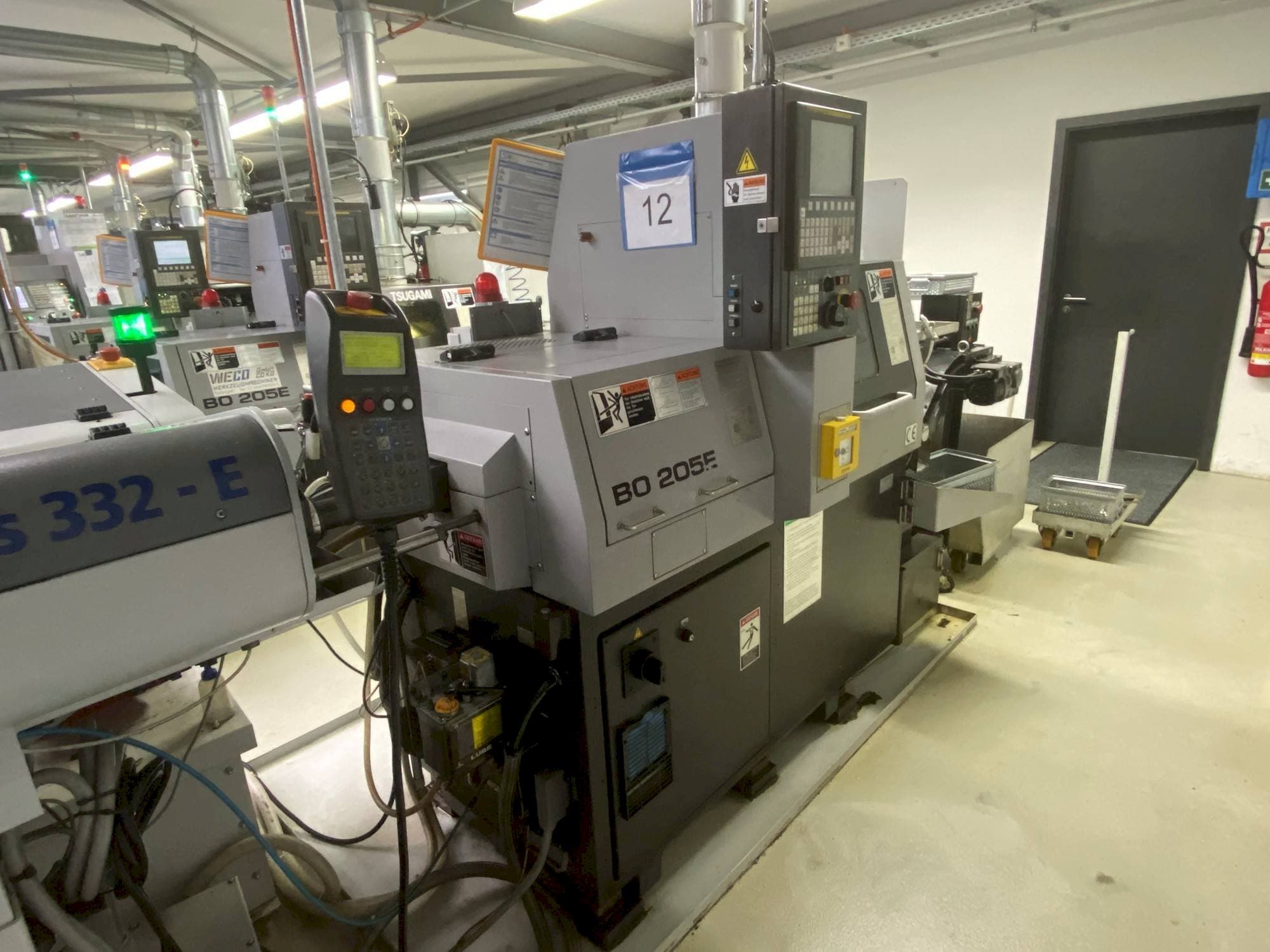 Widok z przodu maszyny TSUGAMI Bo205 Eii