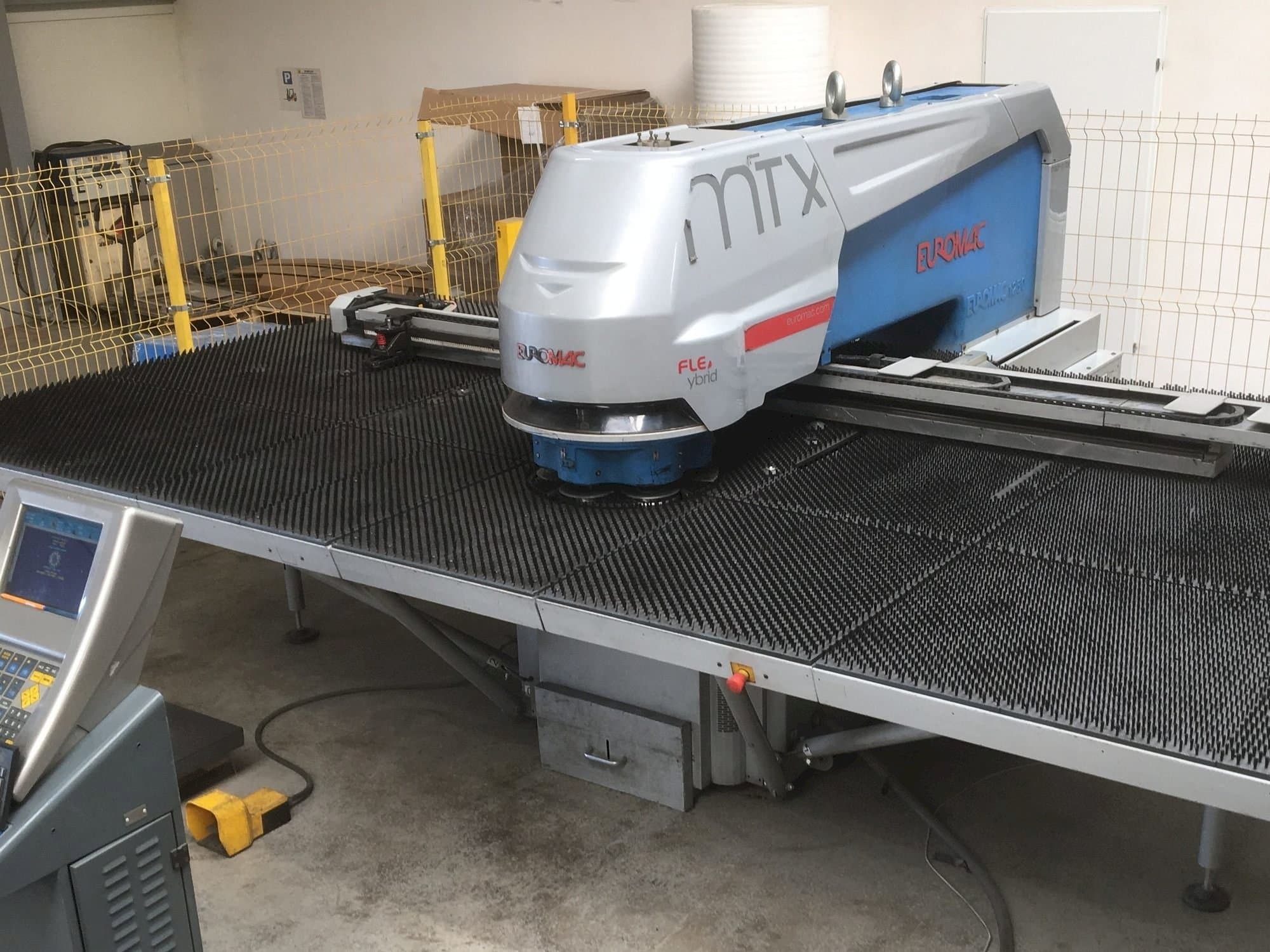 Widok z przodu maszyny Euromac MTX FLEX 6