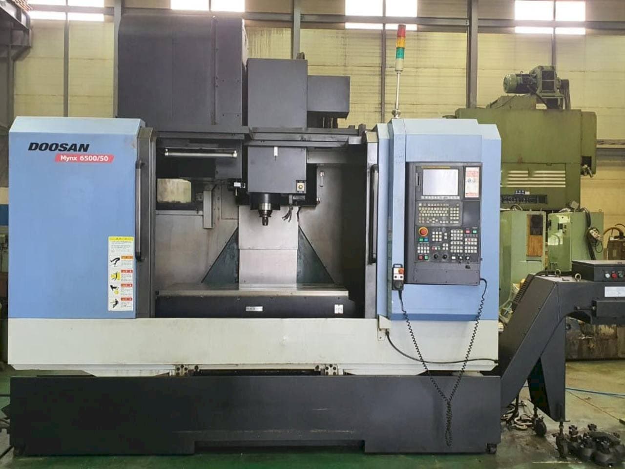 Widok z przodu maszyny Doosan Mynx 6500/50