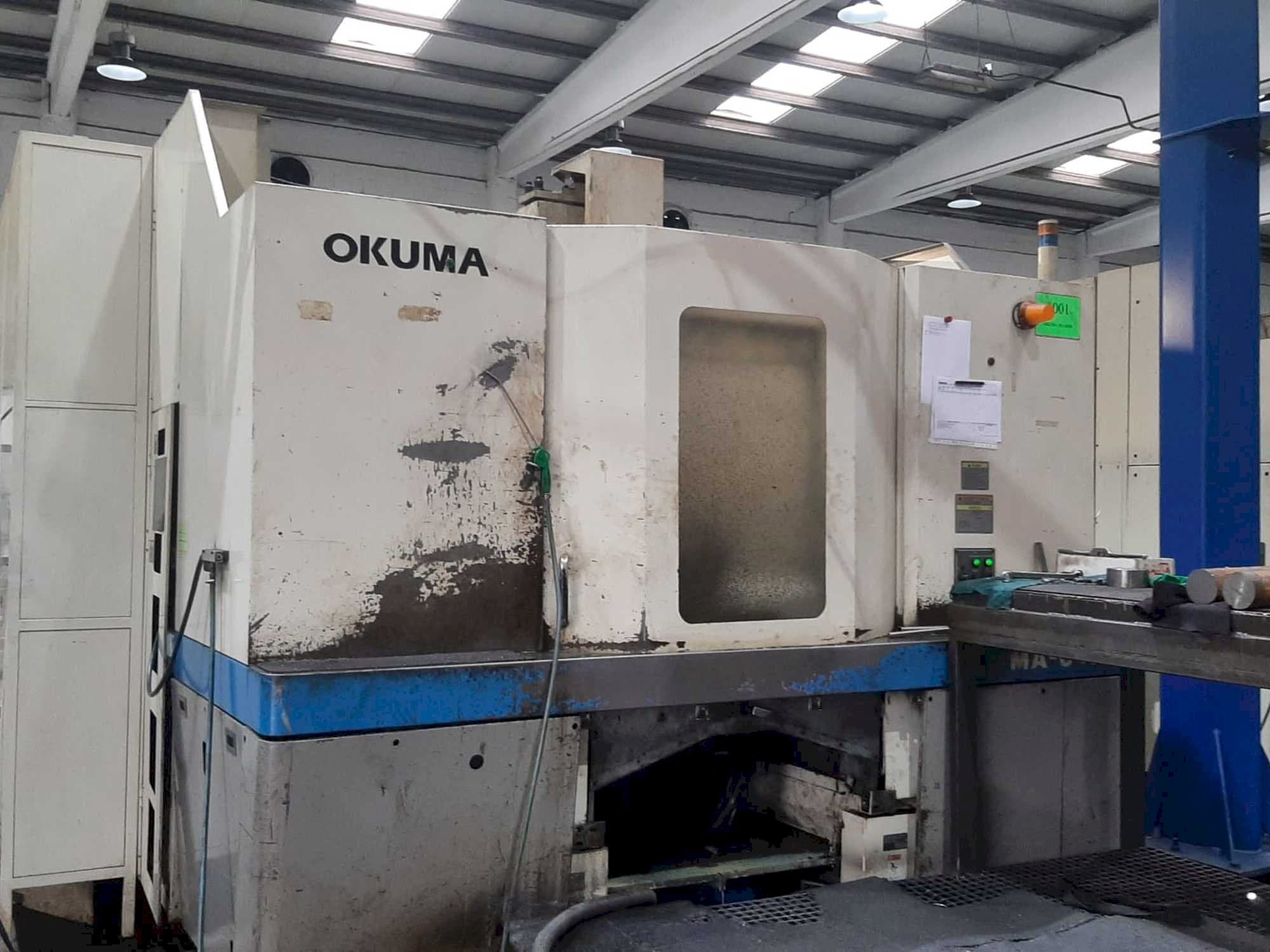 Widok z przodu maszyny Okuma MA-60HB