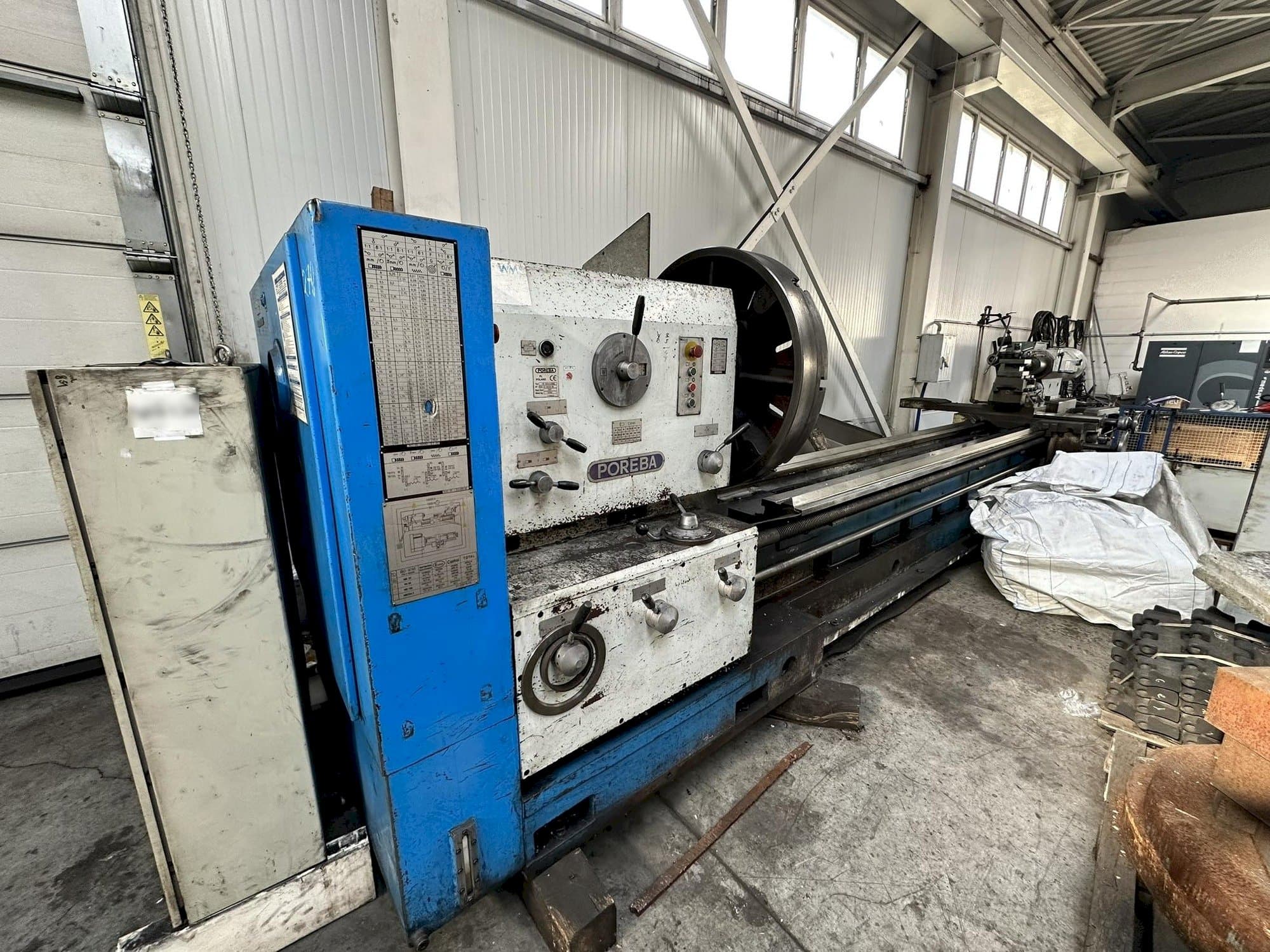 Widok z przodu maszyny Poreba TR 115 B3 x 5000