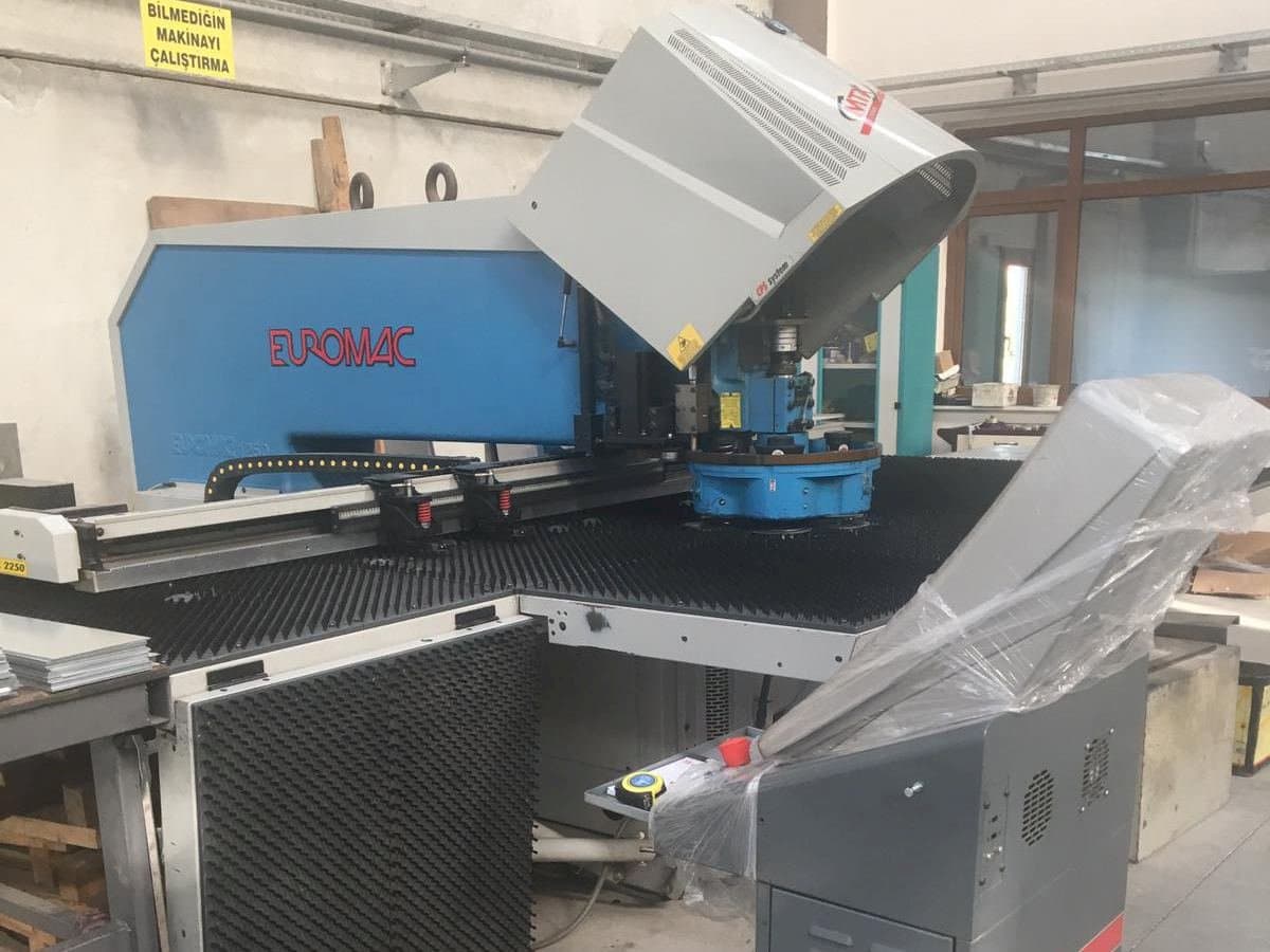 Widok z przodu maszyny Euromac MTX Flex 6