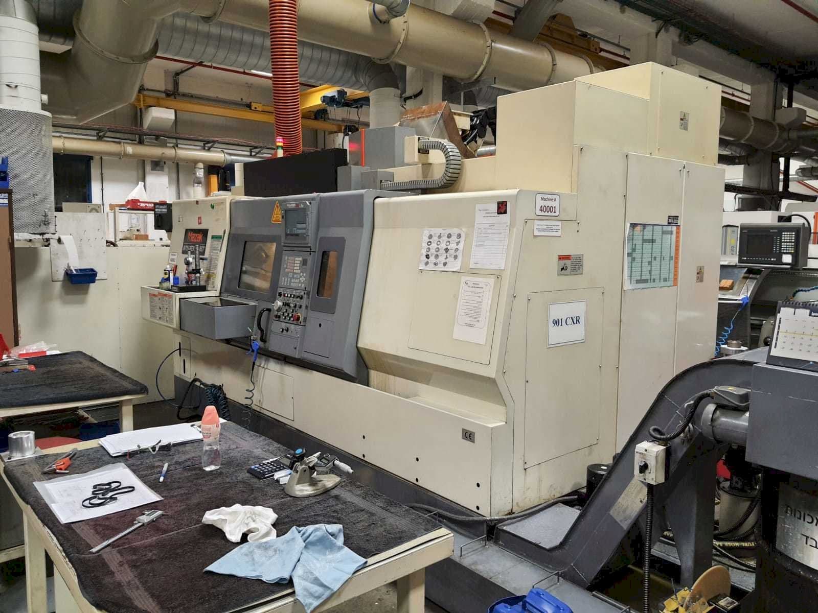 Widok z przodu maszyny Mazak Integrex 200-3ST