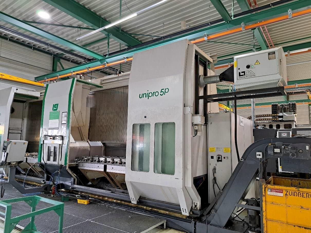 Widok z przodu maszyny Unisign Unipro 5P