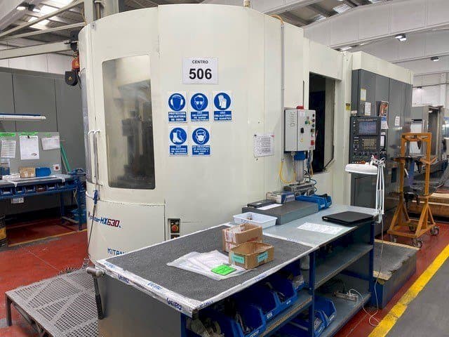 Widok z przodu maszyny Kitamura Mycenter HX630L