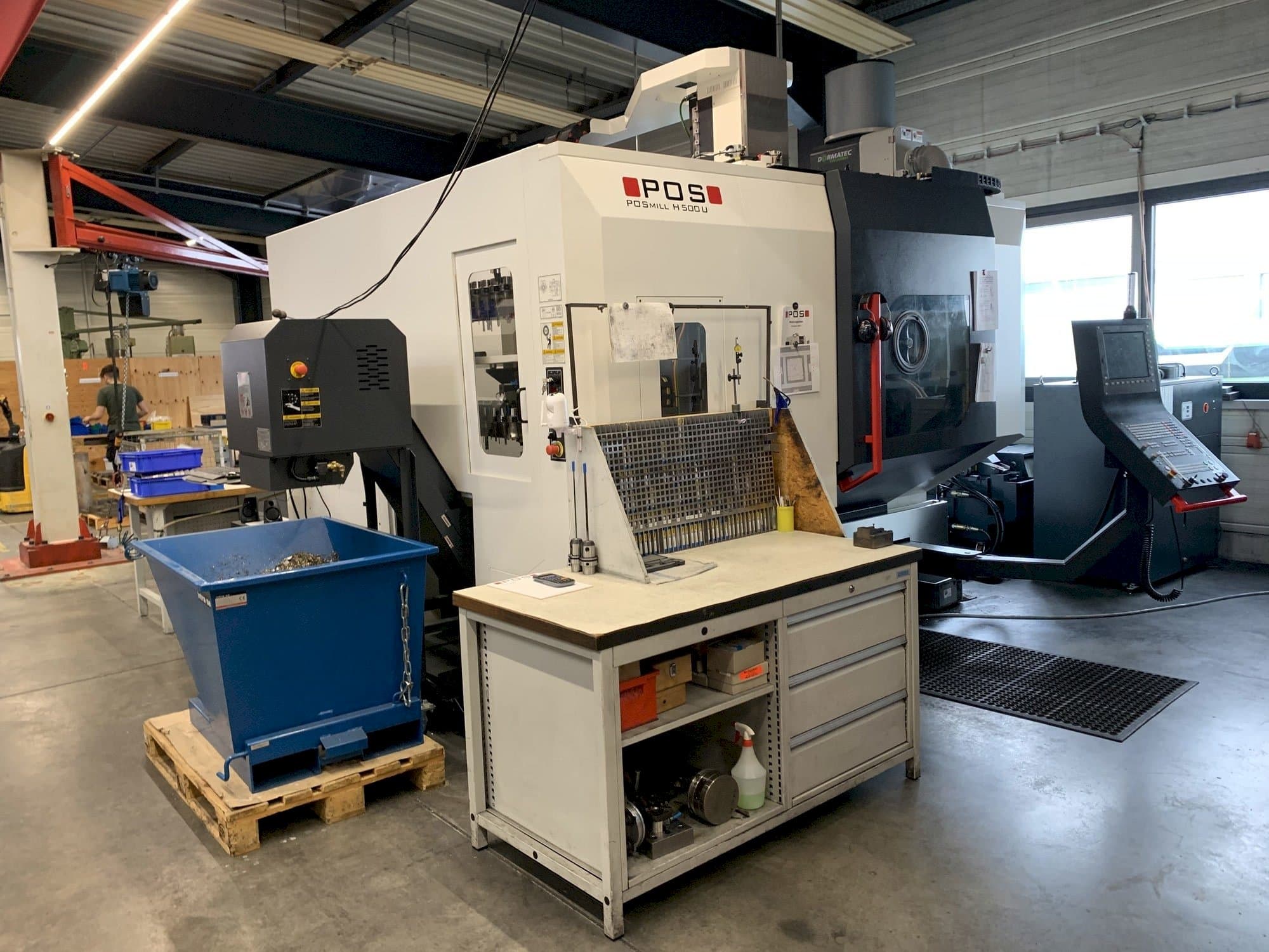 Widok z przodu maszyny POSmill H 500 U