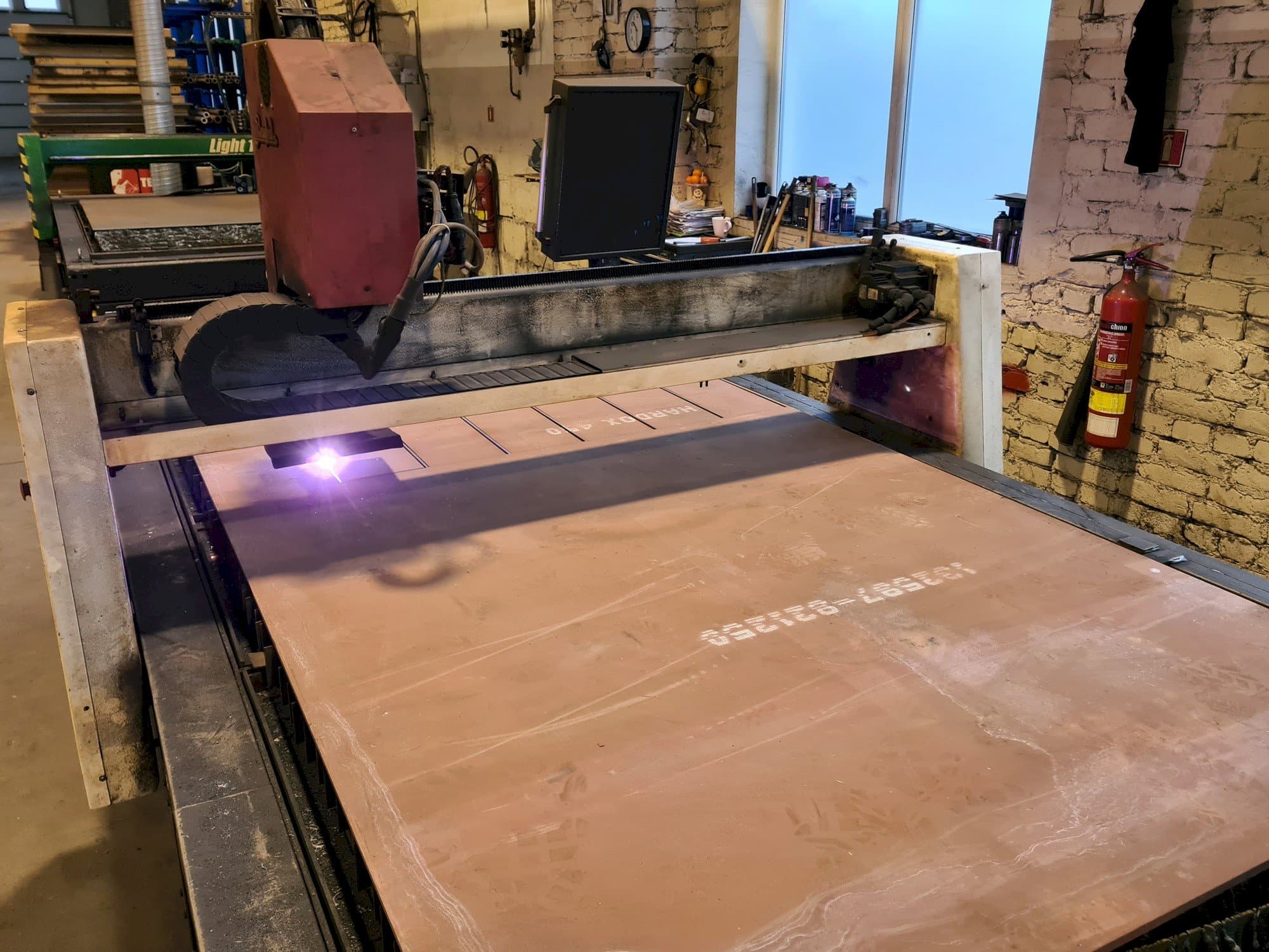 Widok z przodu maszyny Baykal BPH 1503 COMPACT