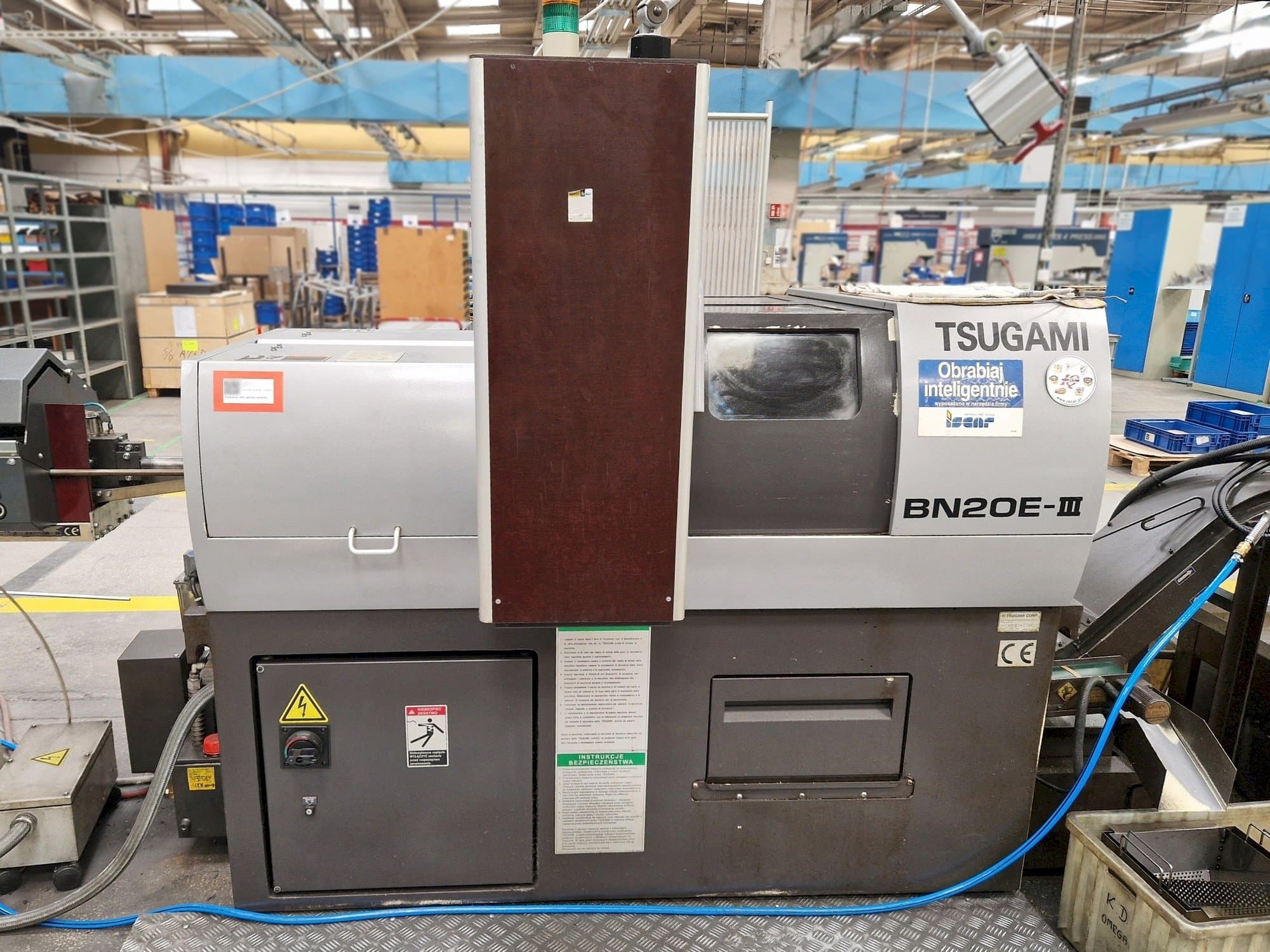 Widok z przodu maszyny TSUGAMI BN20E-III