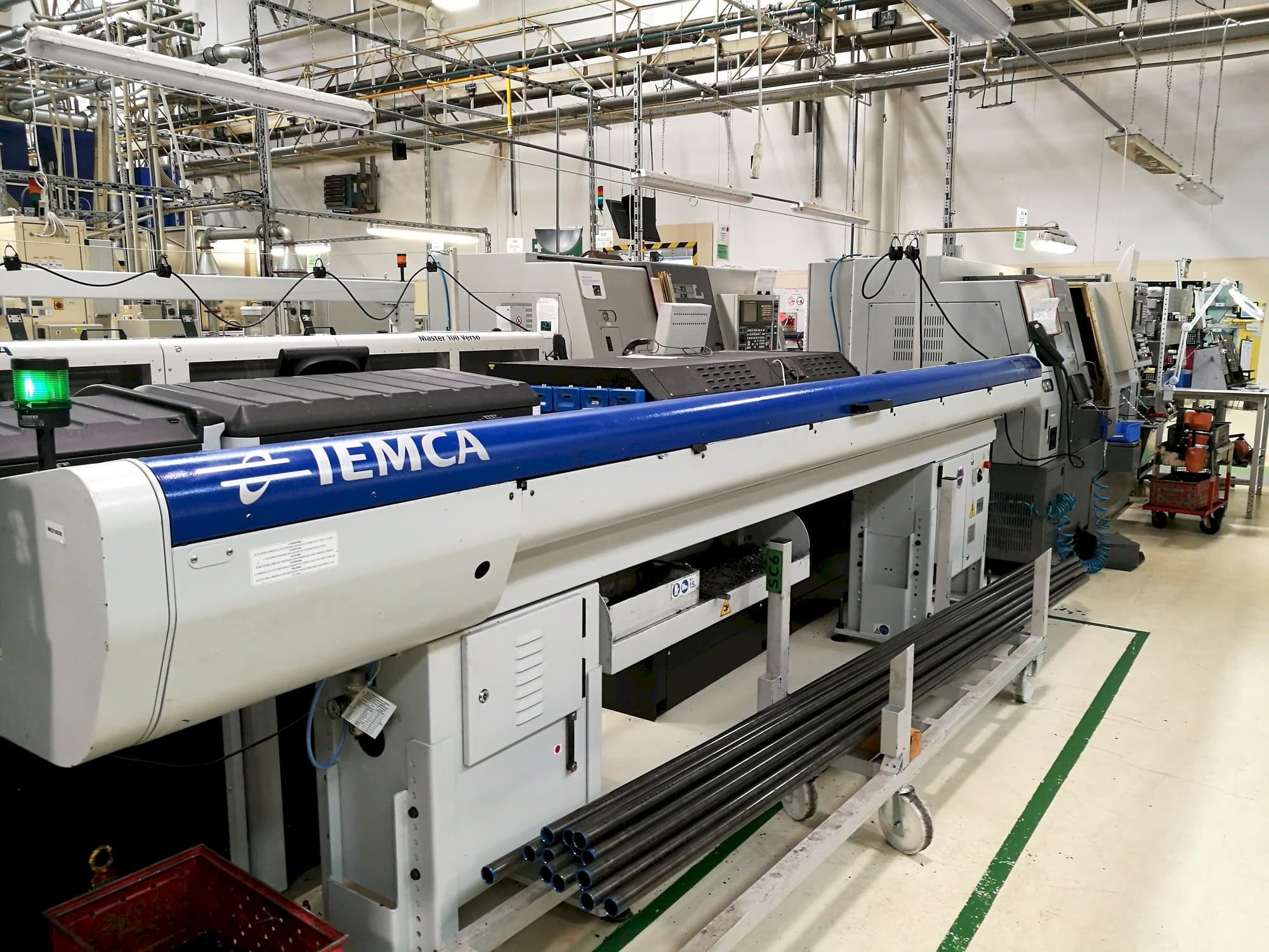 Widok z przodu maszyny IEMCA BOSS 552 HD - 44 LL