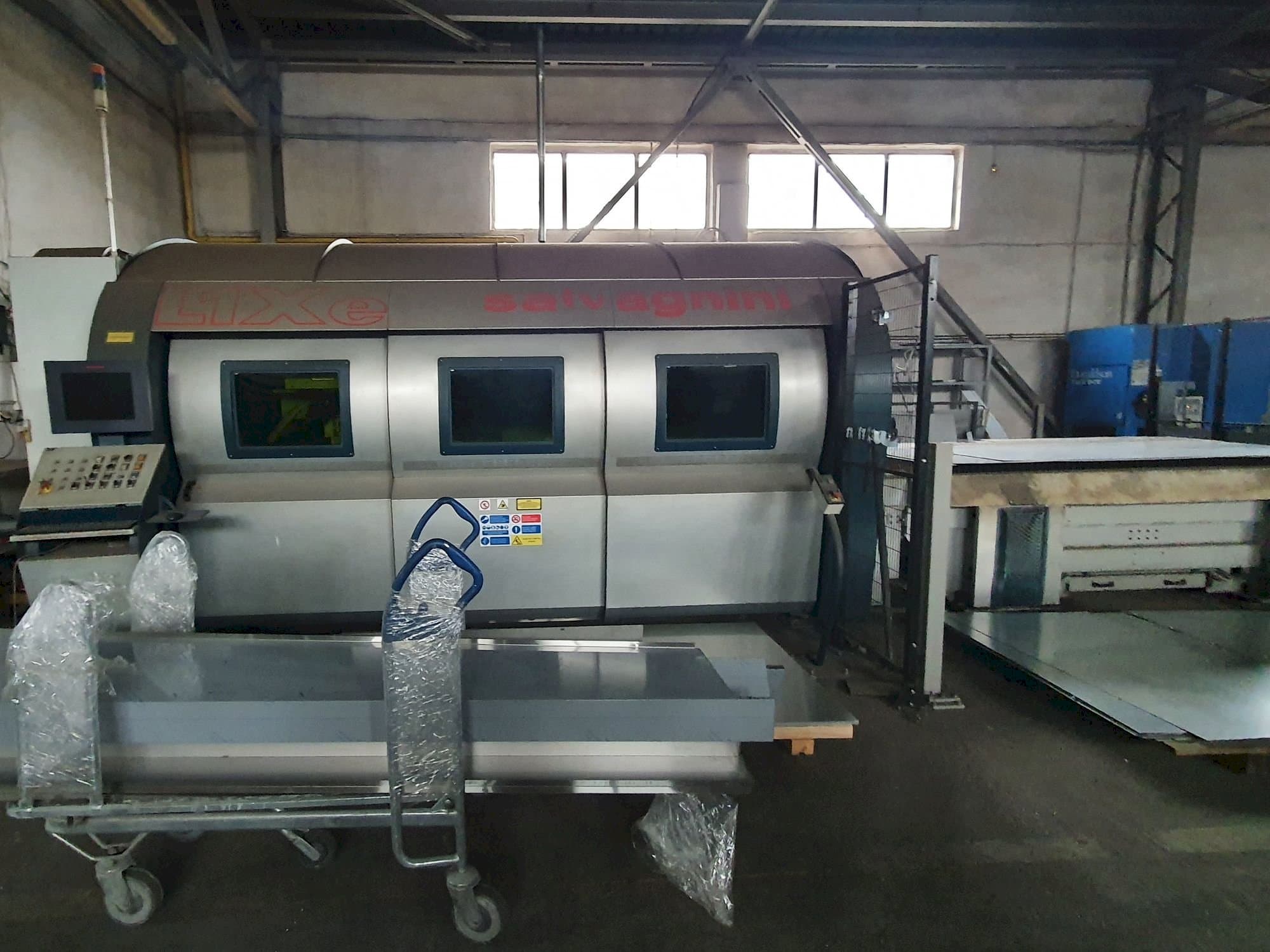 Widok z przodu maszyny Salvagnini L1X