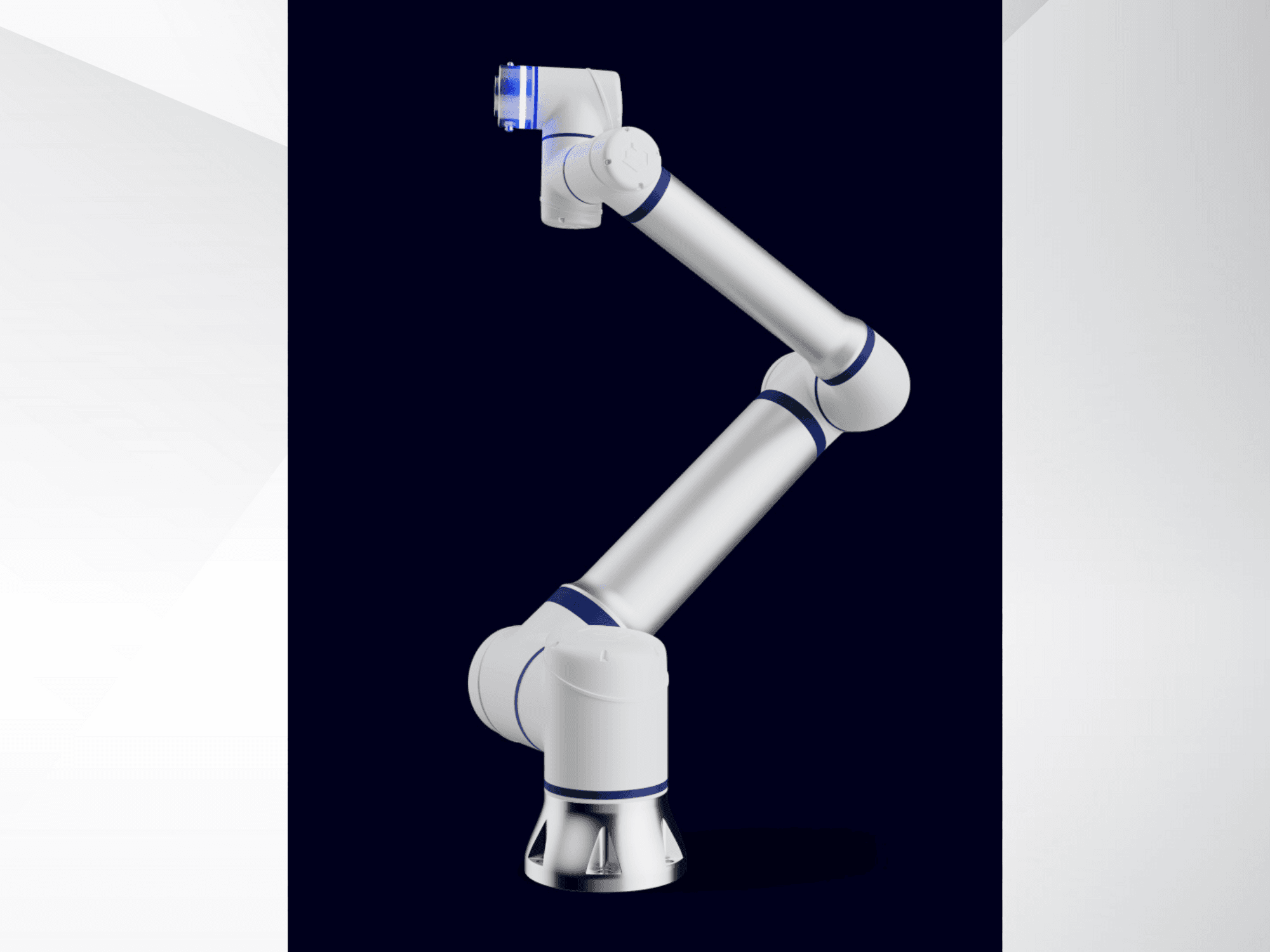 Widok z przodu maszyny ELITE Robots CS625