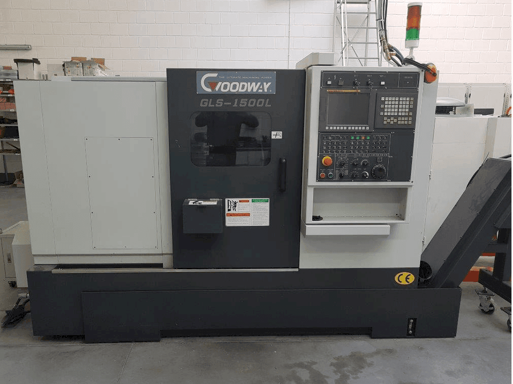 Widok z przodu maszyny Goodway GLS-1500L